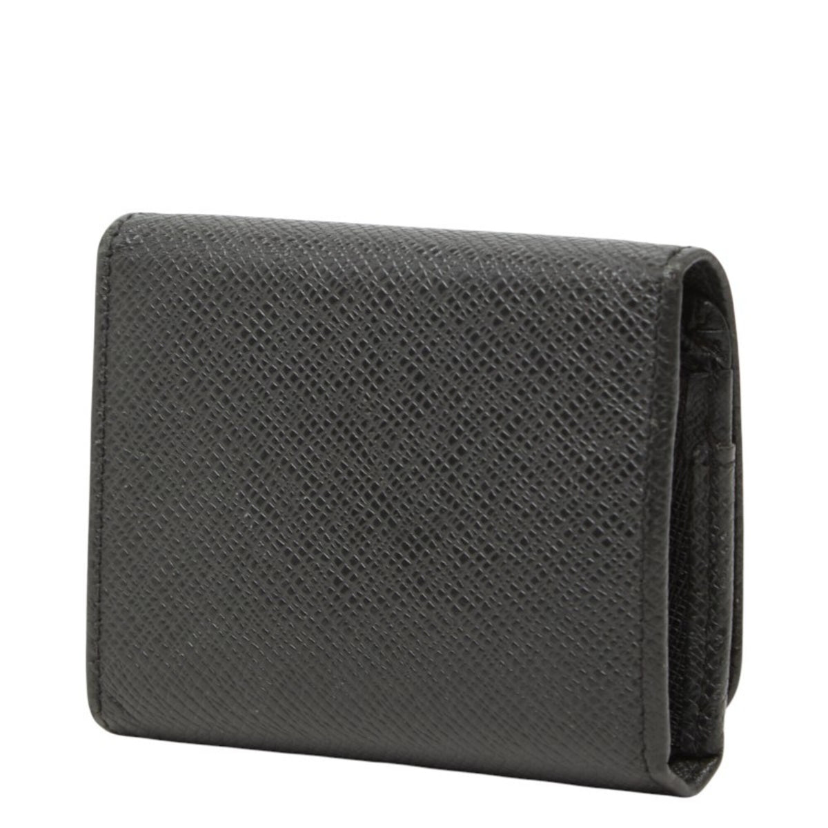 Louis Vuitton Ardoise Black Leather Coin Purse/Coin Case (Pre-Owned)