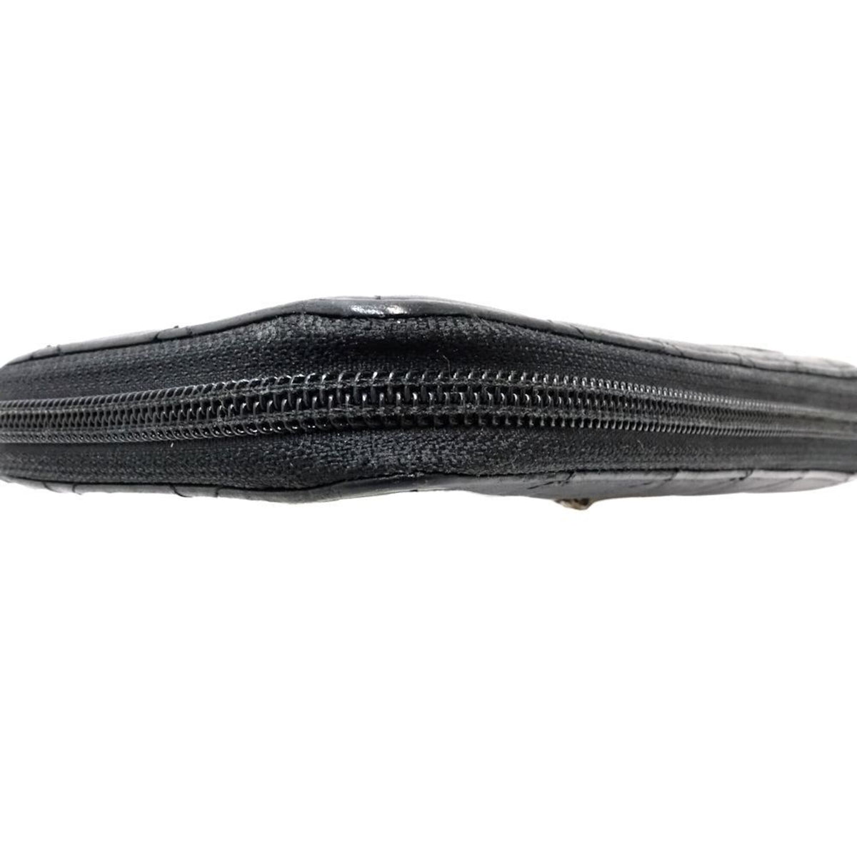 Chanel Black Leather Coin Purse/Coin Case (Pre-Owned)