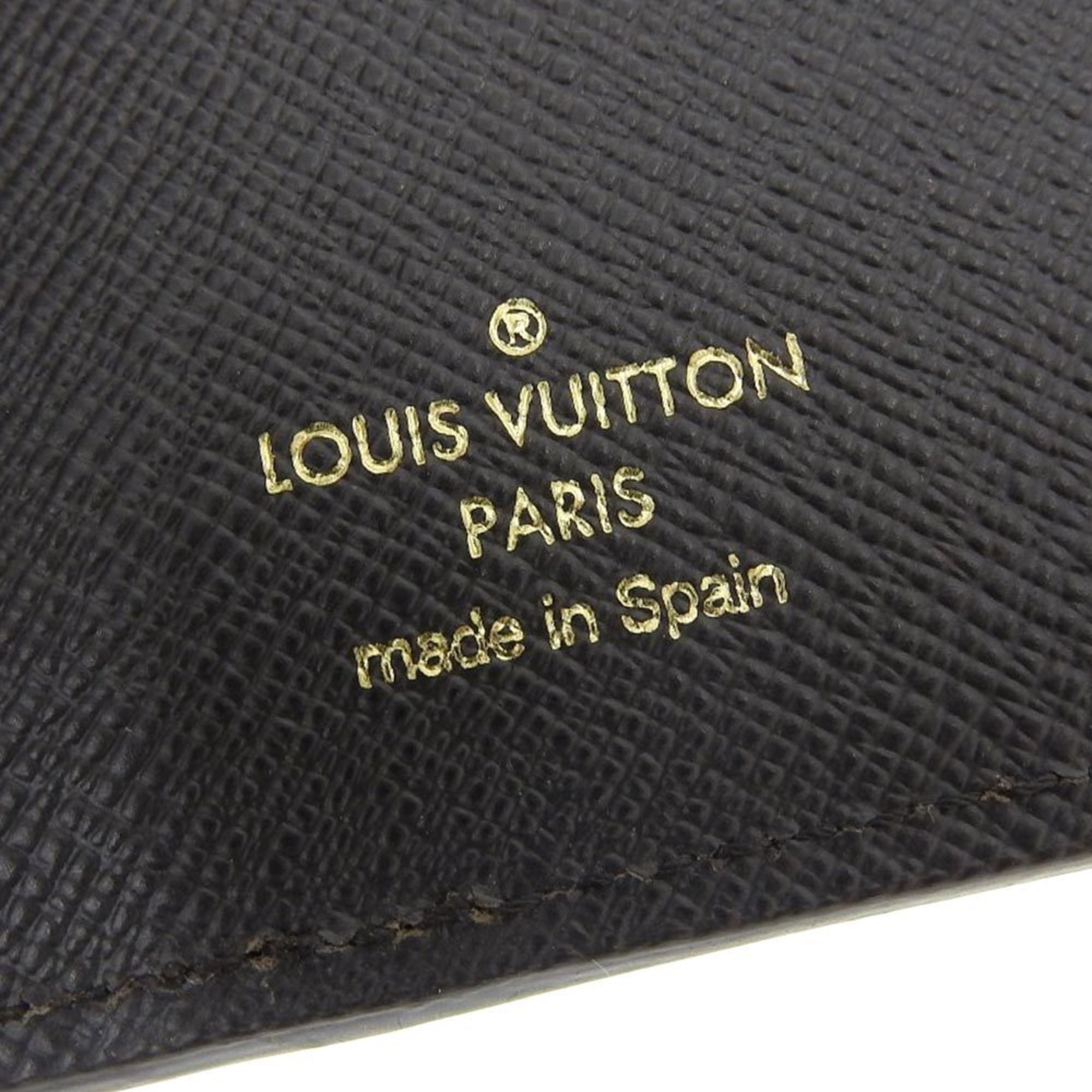 Louis Vuitton Blue Monogram Long Wallet (Bi-Fold) (Pre-Owned)
