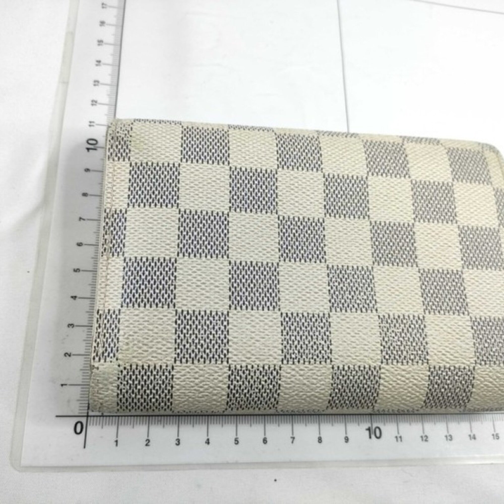 Louis Vuitton Damier Azur Damier Azur Wallet (Tri-Fold) (Pre-Owned)