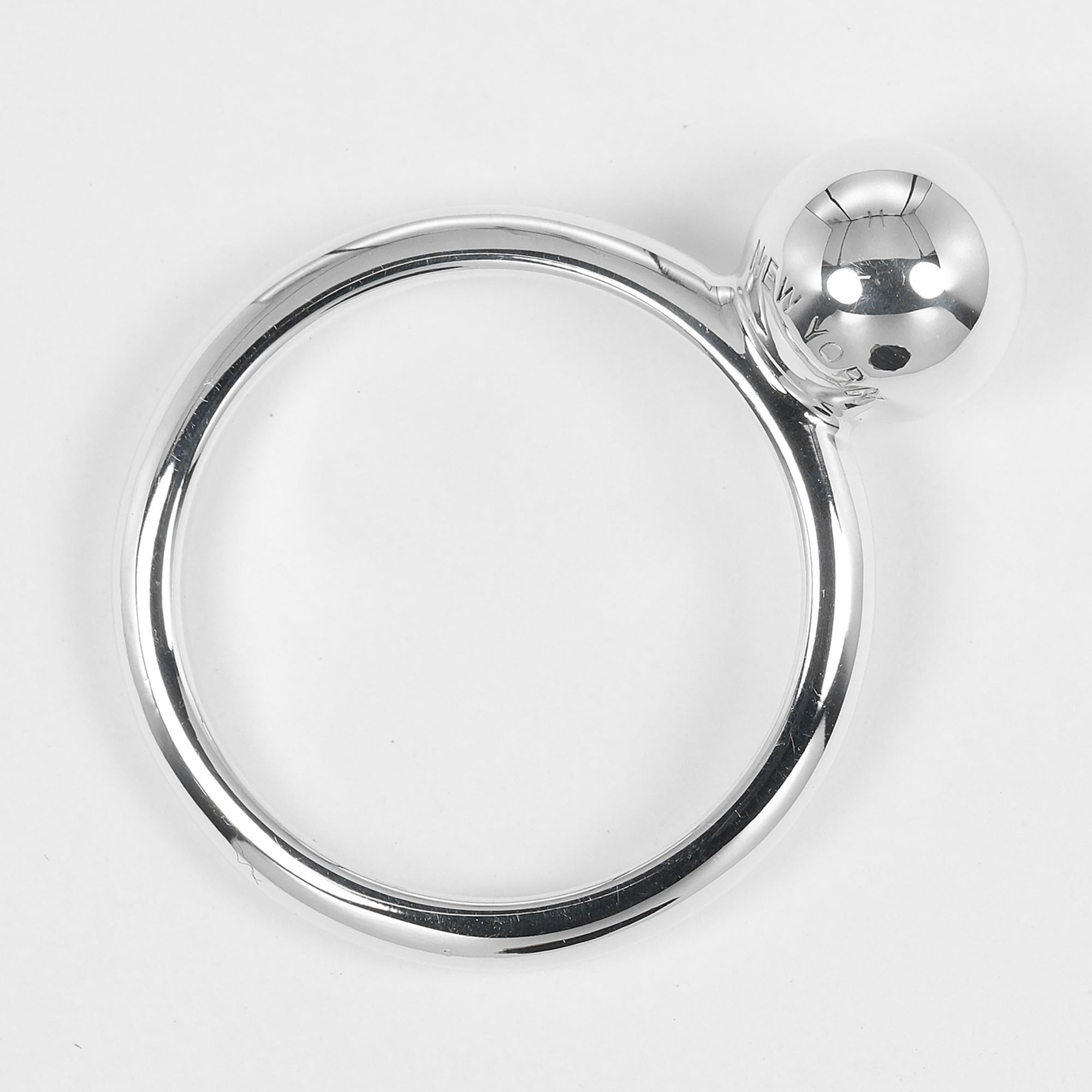 Tiffany Silver Silver 925 Band Ring (Pre-Owned)