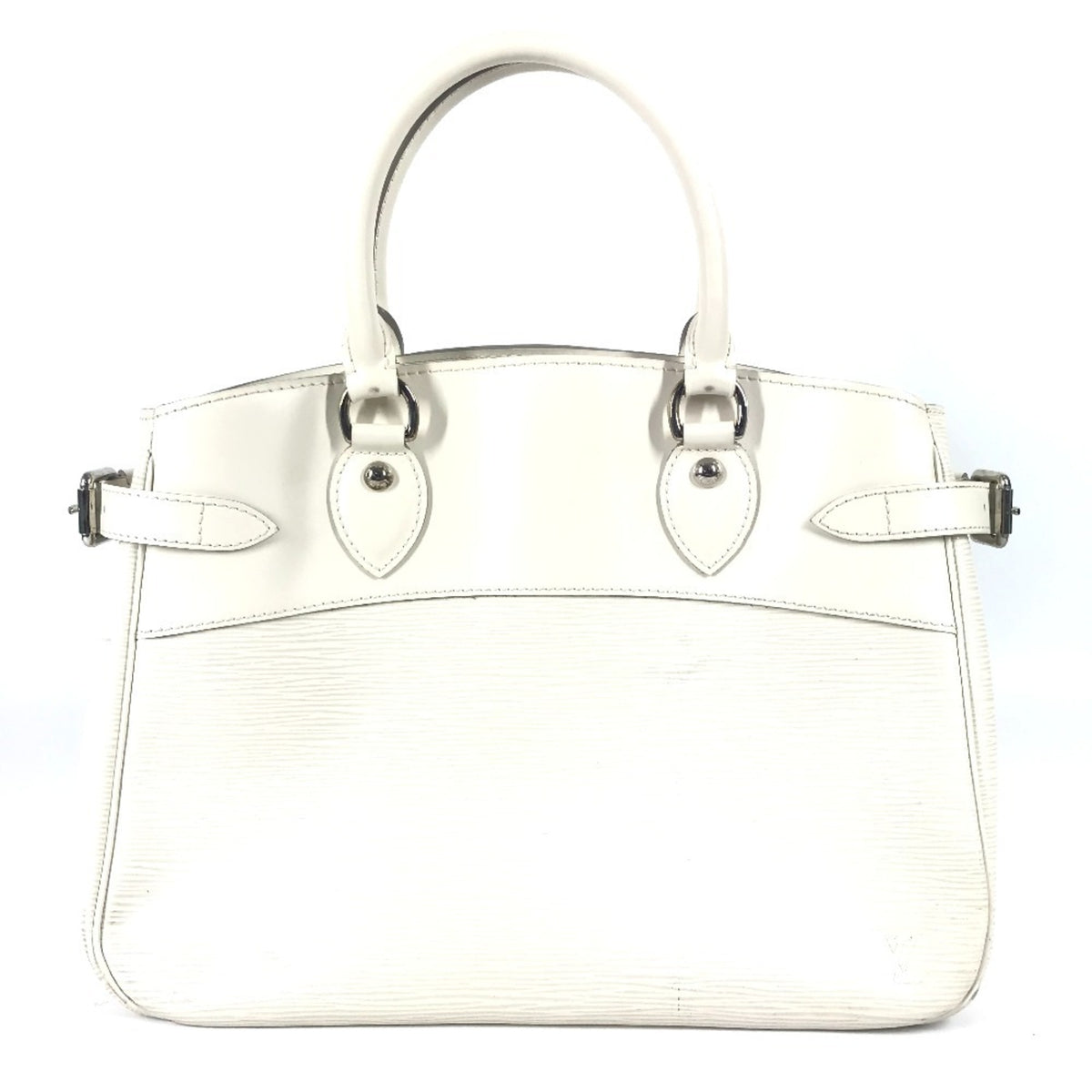 Louis Vuitton Epi White Epi Leather Handbag Tote Bag (Pre-Owned)