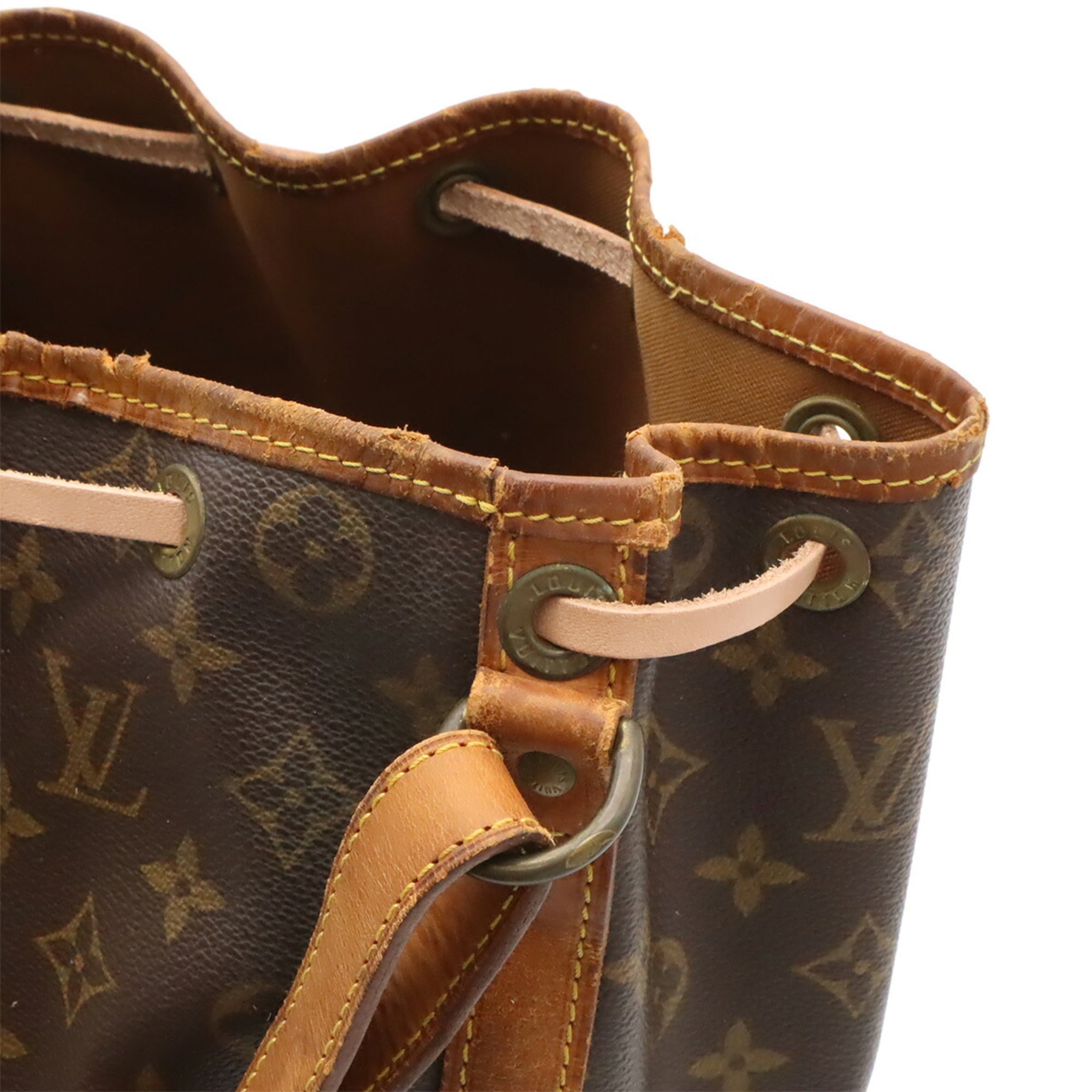 Louis Vuitton Brown Monogram Canvas Pvc Coated Canvas Shoulder Bag (Pre-Owned)