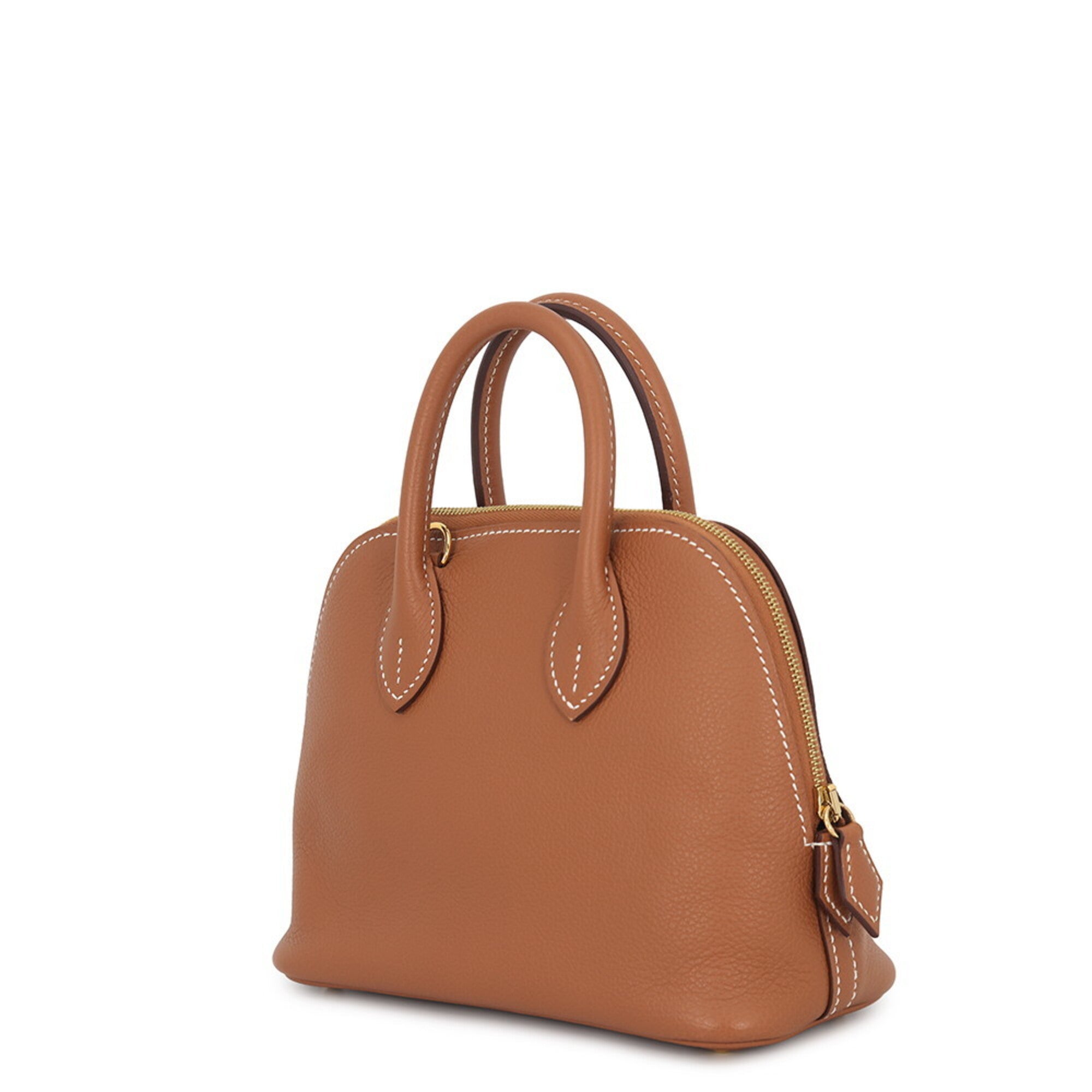 Hermes Bolide Gold Handbag (Pre-Owned)