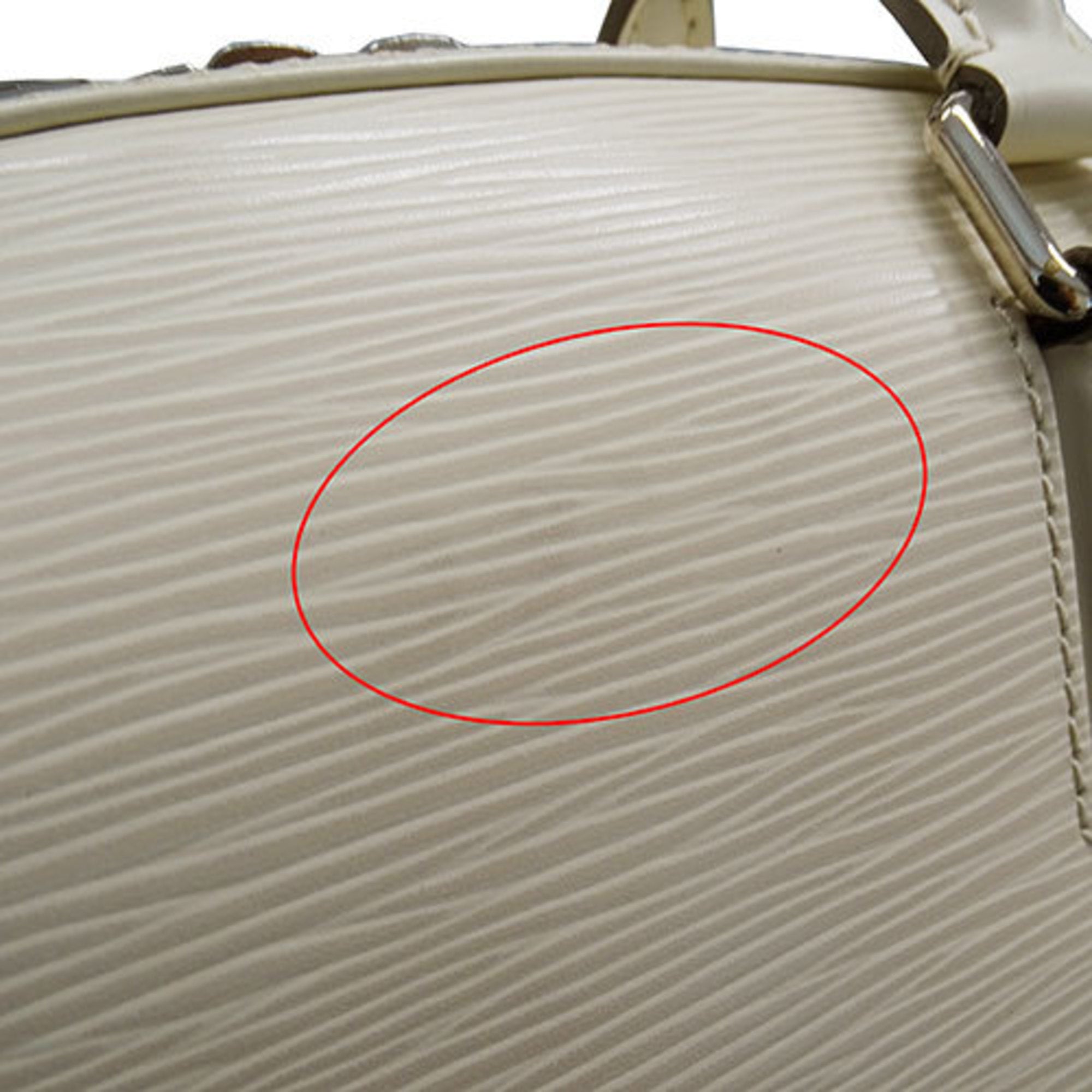 Louis Vuitton Black Galle Ivory Lv Off White Ivory Handbag (Pre-Owned)