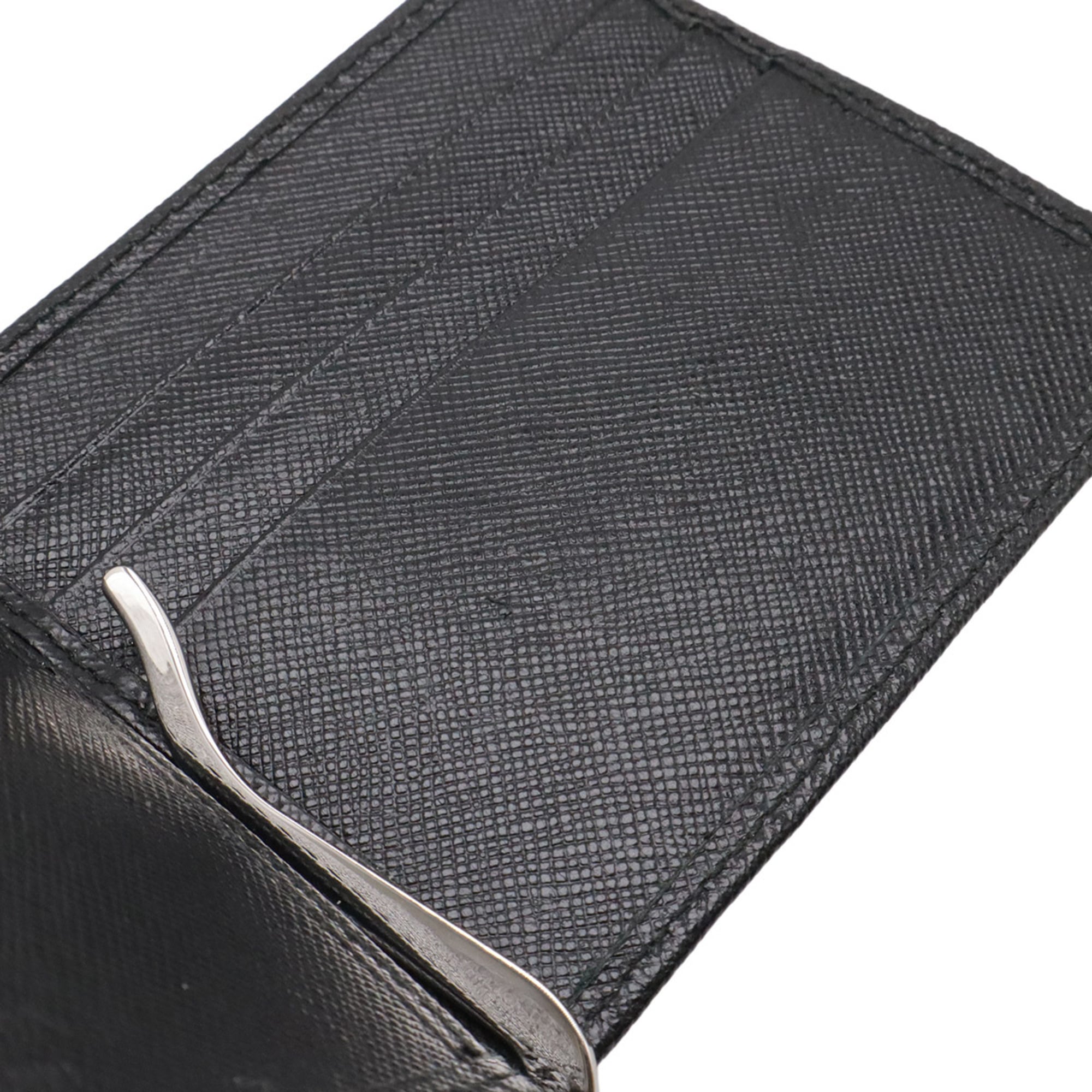 Prada Black Nero Saffiano Wallet (Bi-Fold) (Pre-Owned)