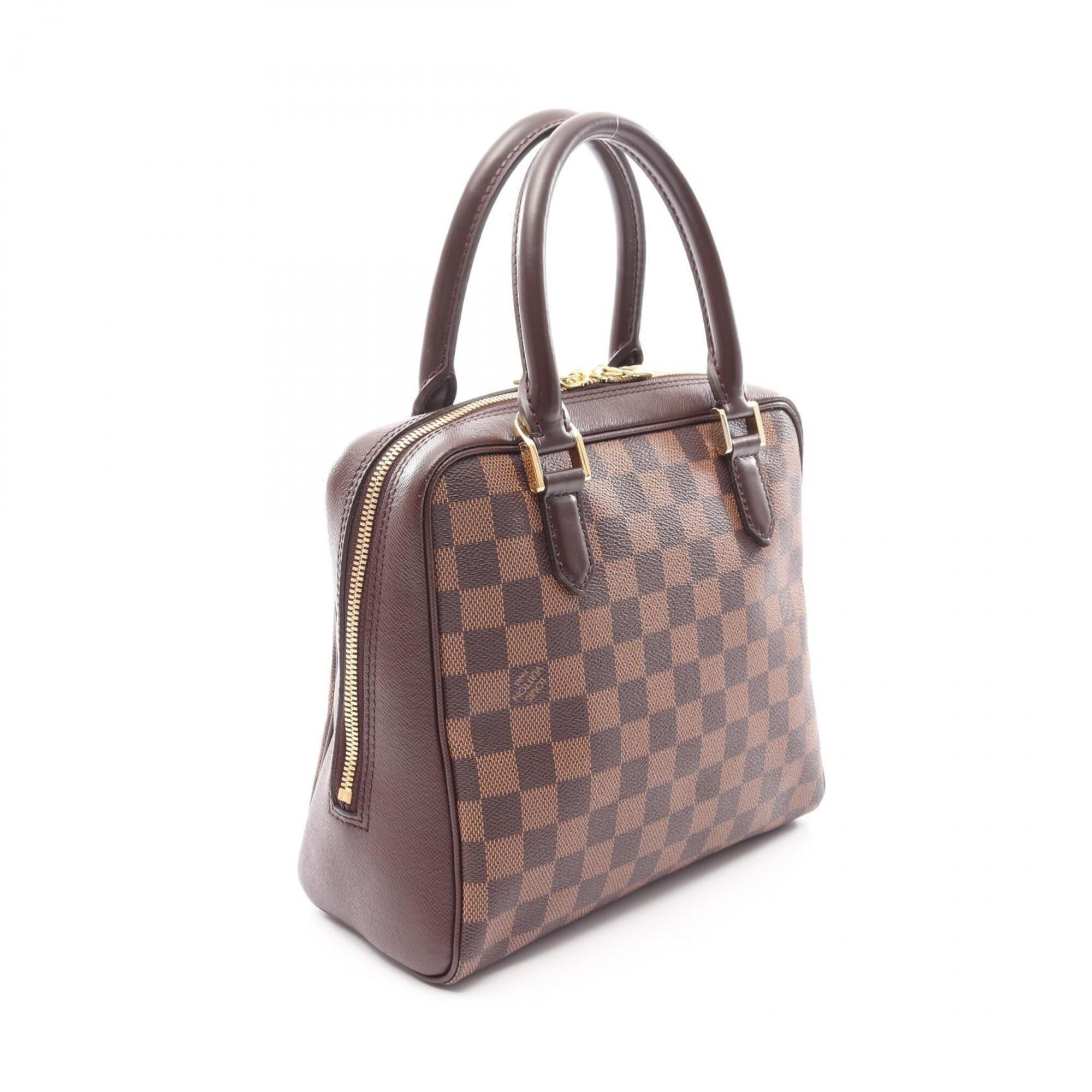 Louis Vuitton Damier Brown Coated Canvas Leather Handbag (Pre-Owned)