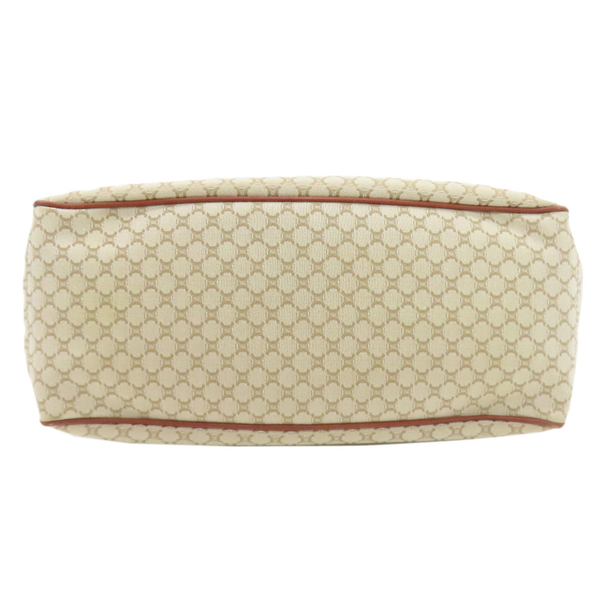 Celine Beige Brown Canvas Handbag (Pre-Owned)
