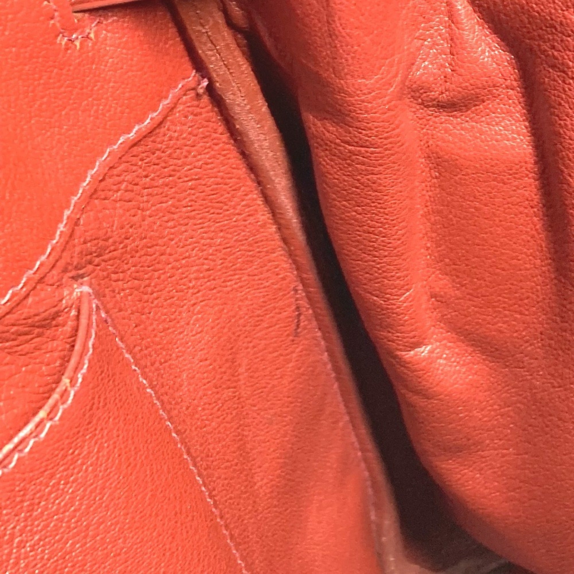Hermes Kelly Brown Leather Shoulder Bag (Pre-Owned)