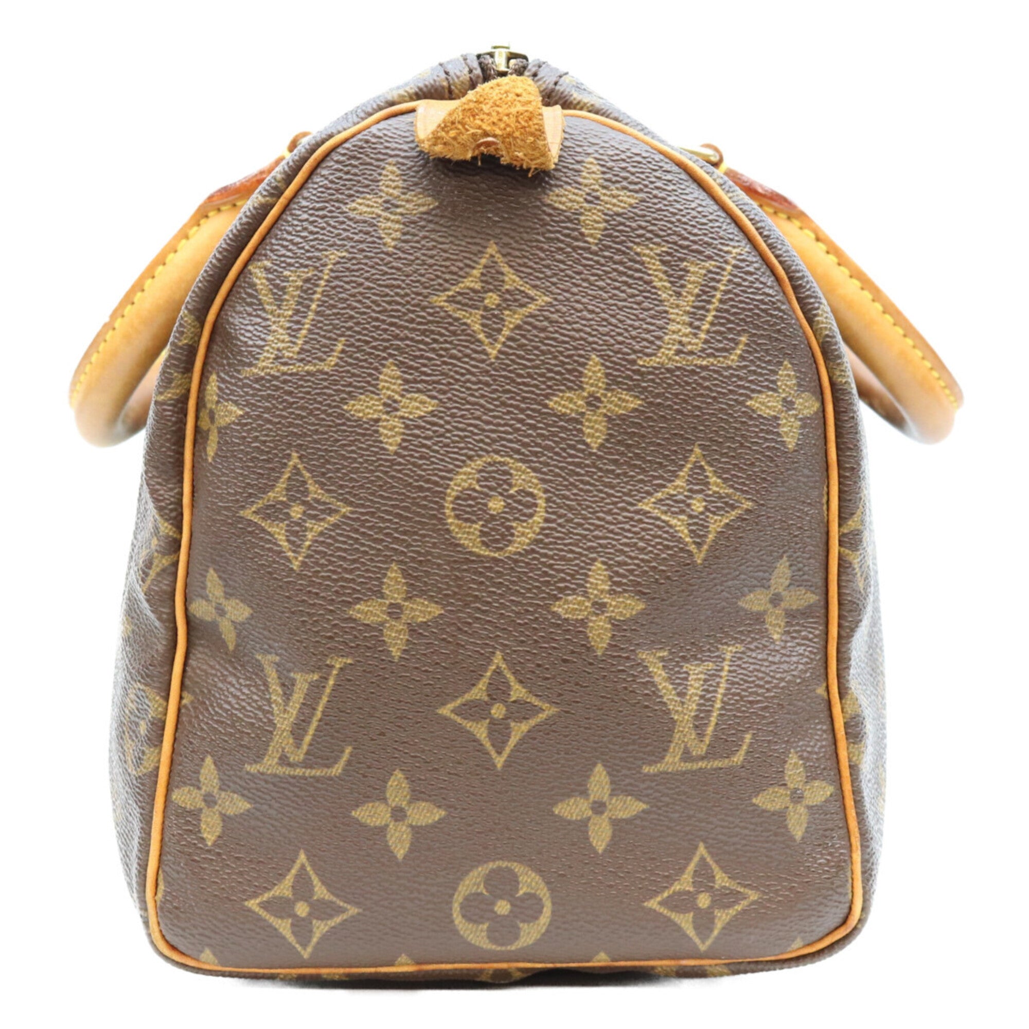 Louis Vuitton Brown Monogram Boston Bag (Pre-Owned)