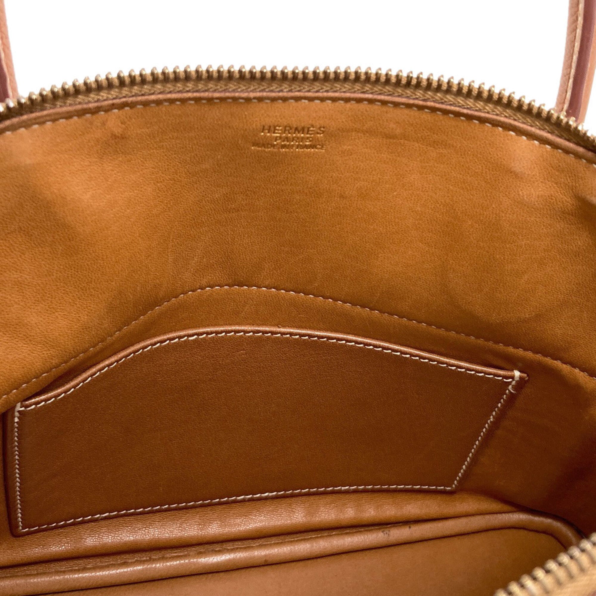 Hermes Gold Epsom Leather Handbag (Pre-Owned)
