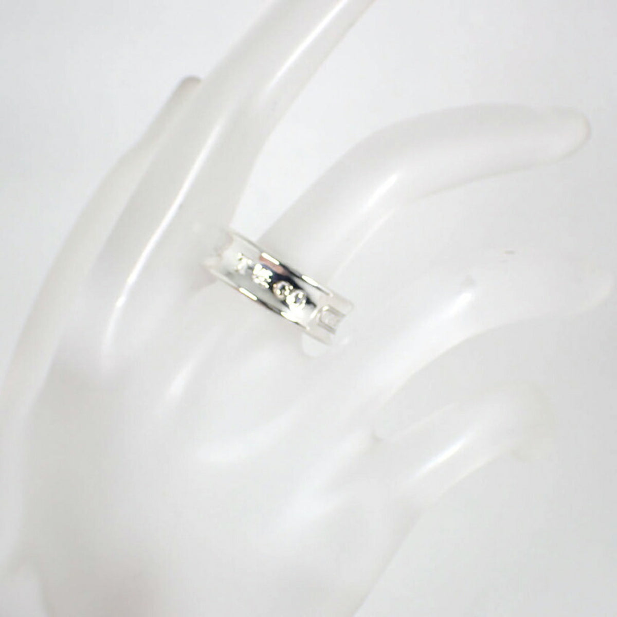 Tiffany Sterling Silver 925 Band Ring (Pre-Owned)