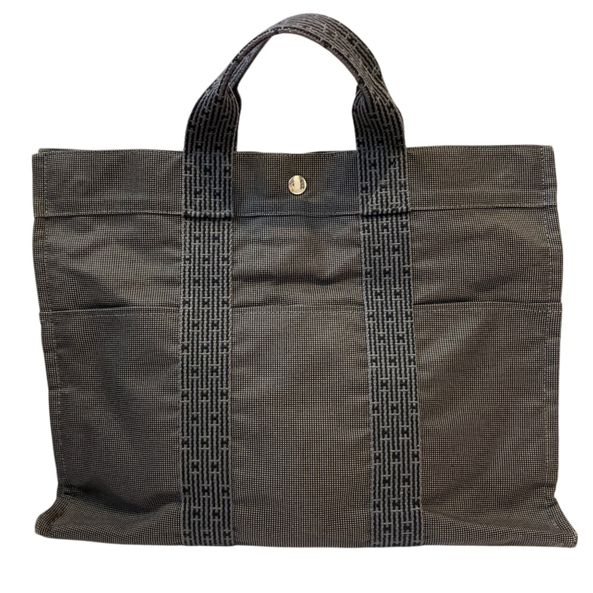 Hermes Gray Tote Bag (Pre-Owned)