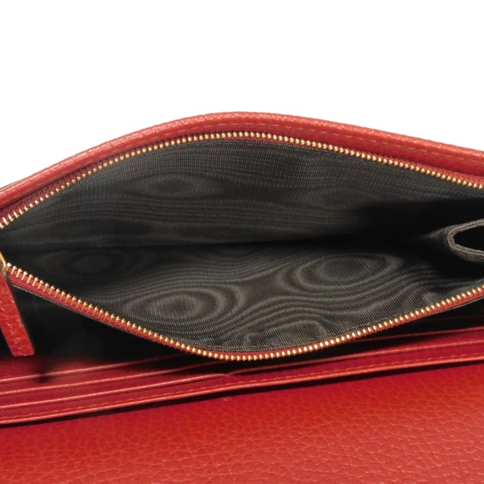 Gucci Red Color Clutch Bag Shoulder Bag (Pre-Owned)