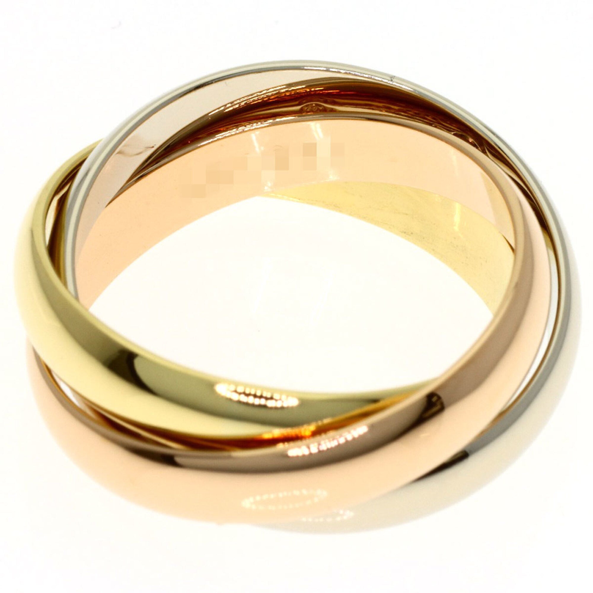 Cartier Yellow Gold (18K) Pink Gold (18K) White Gold (18K) Band Ring (Pre-Owned)
