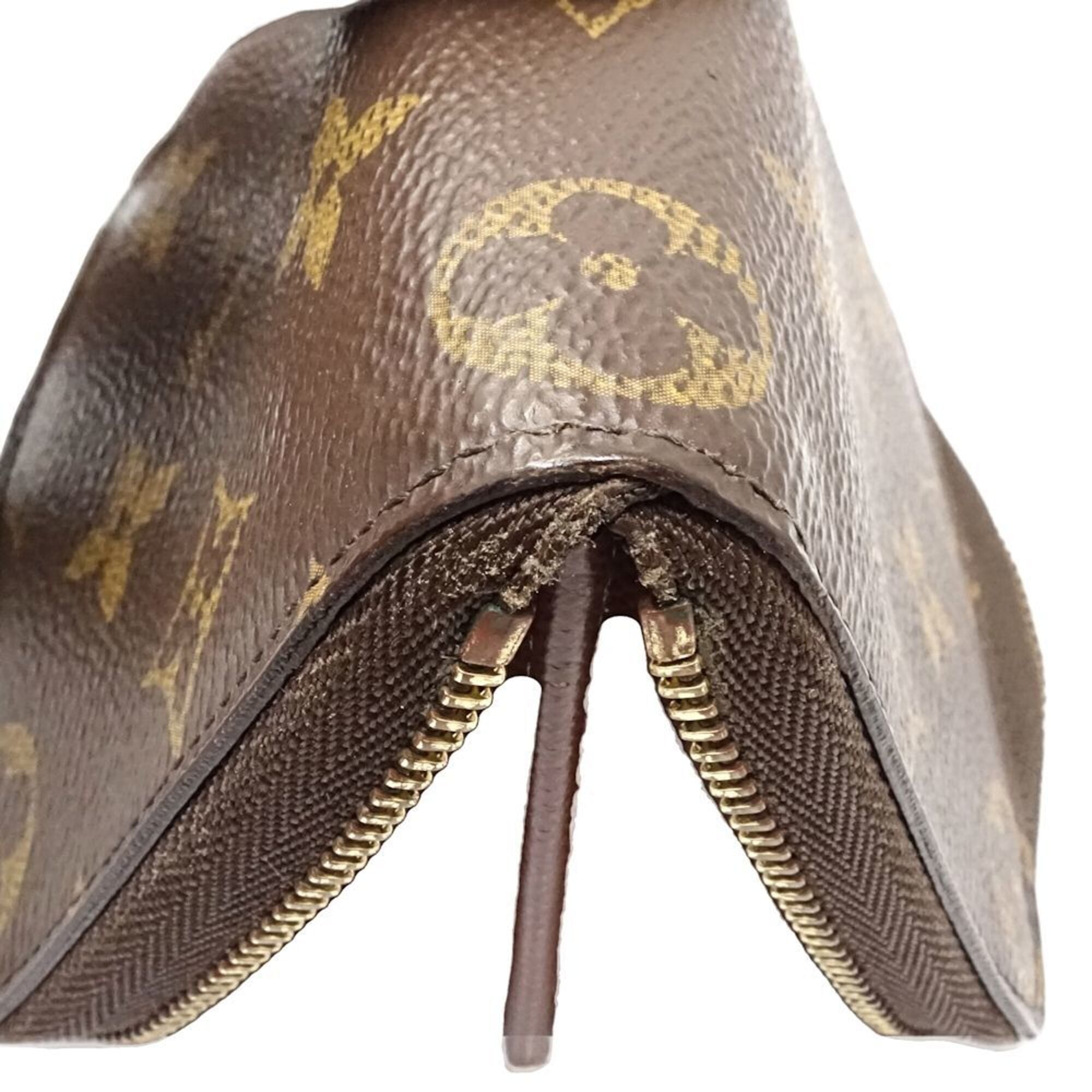 Louis Vuitton Brown Monogram Coin Purse/Coin Case (Pre-Owned)