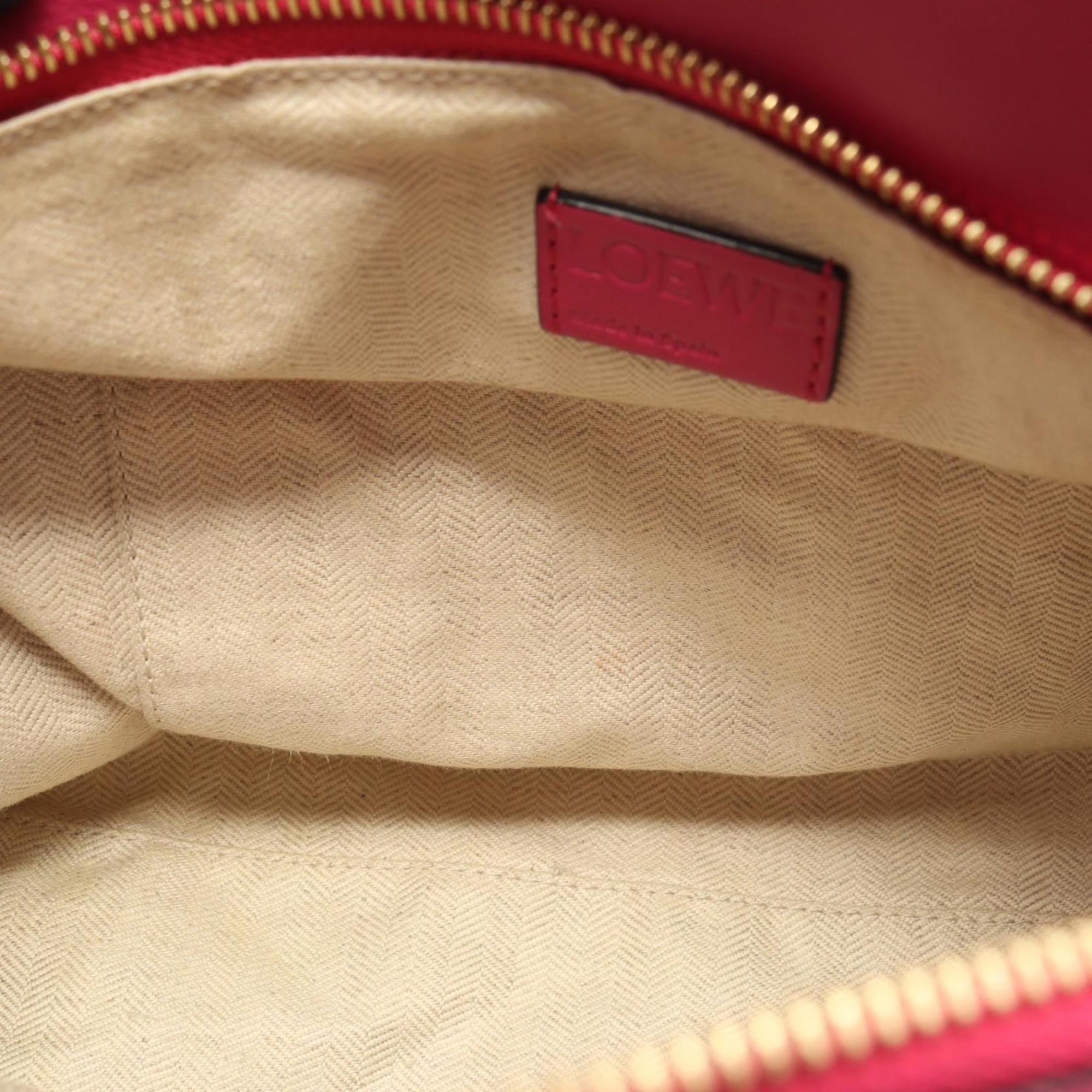 Loewe Pink Leather Handbag (Pre-Owned)