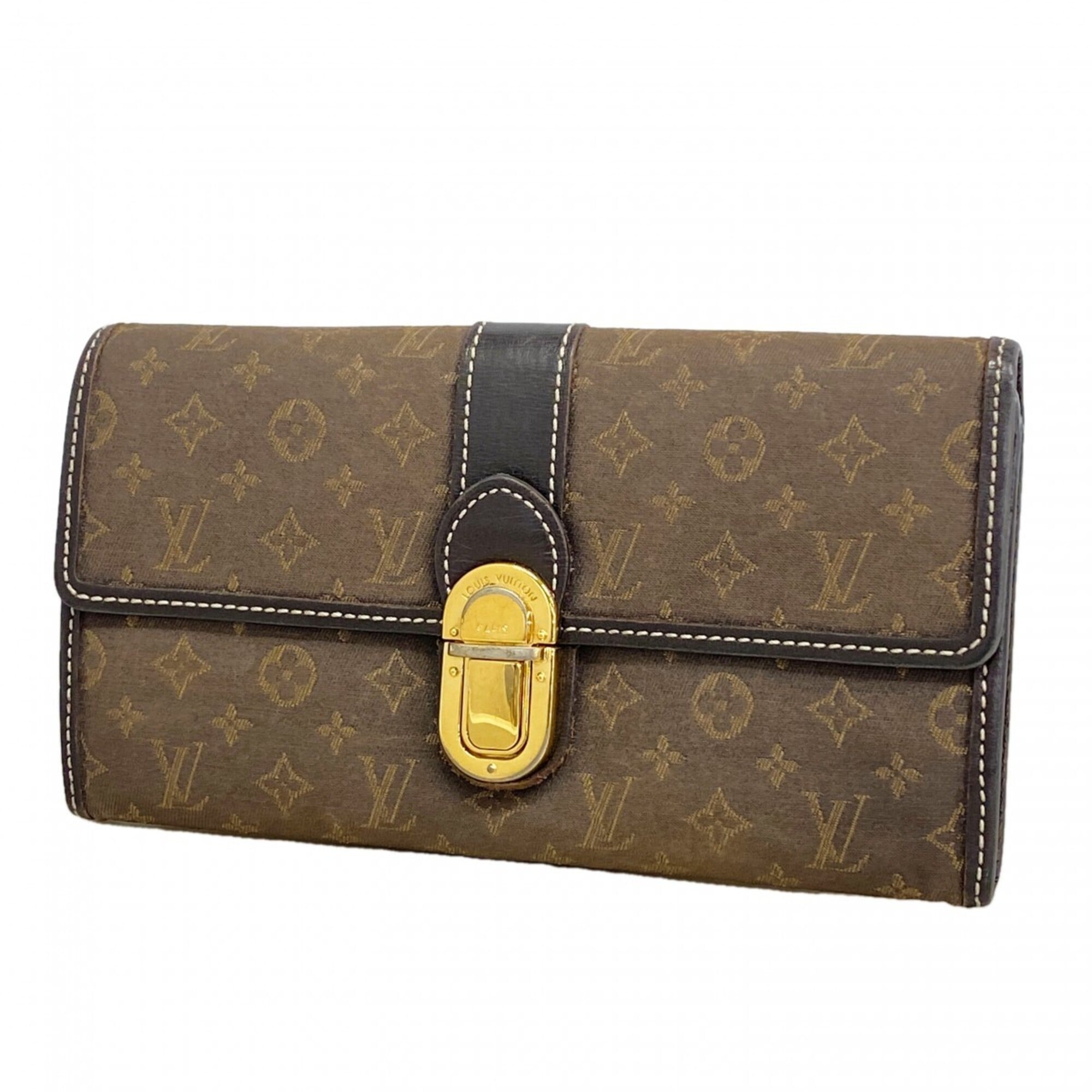 Louis Vuitton Fusain Long Wallet (Bi-Fold) (Pre-Owned)