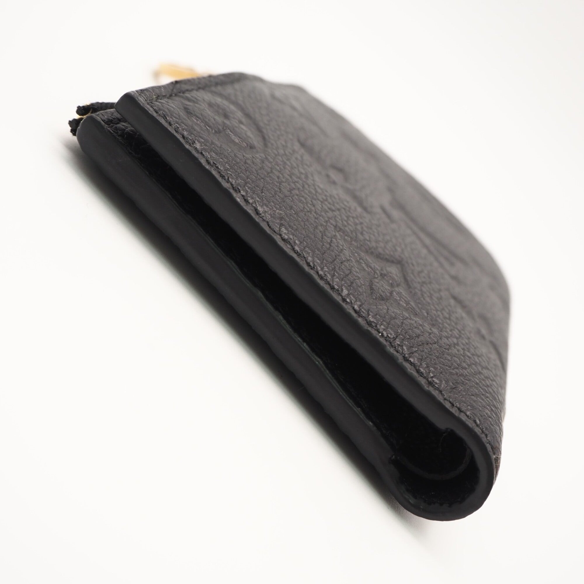 Louis Vuitton Monogram Empreinte Black Noir Wallet (Bi-Fold) (Pre-Owned)