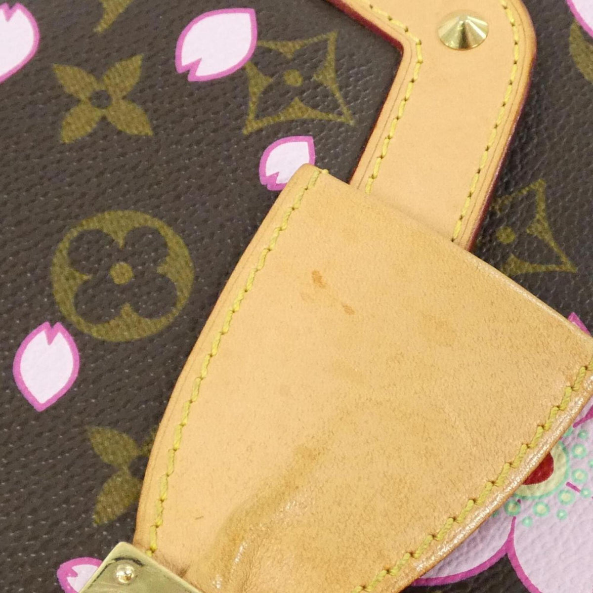 Louis Vuitton Marron Coated Canvas Handbag (Pre-Owned)