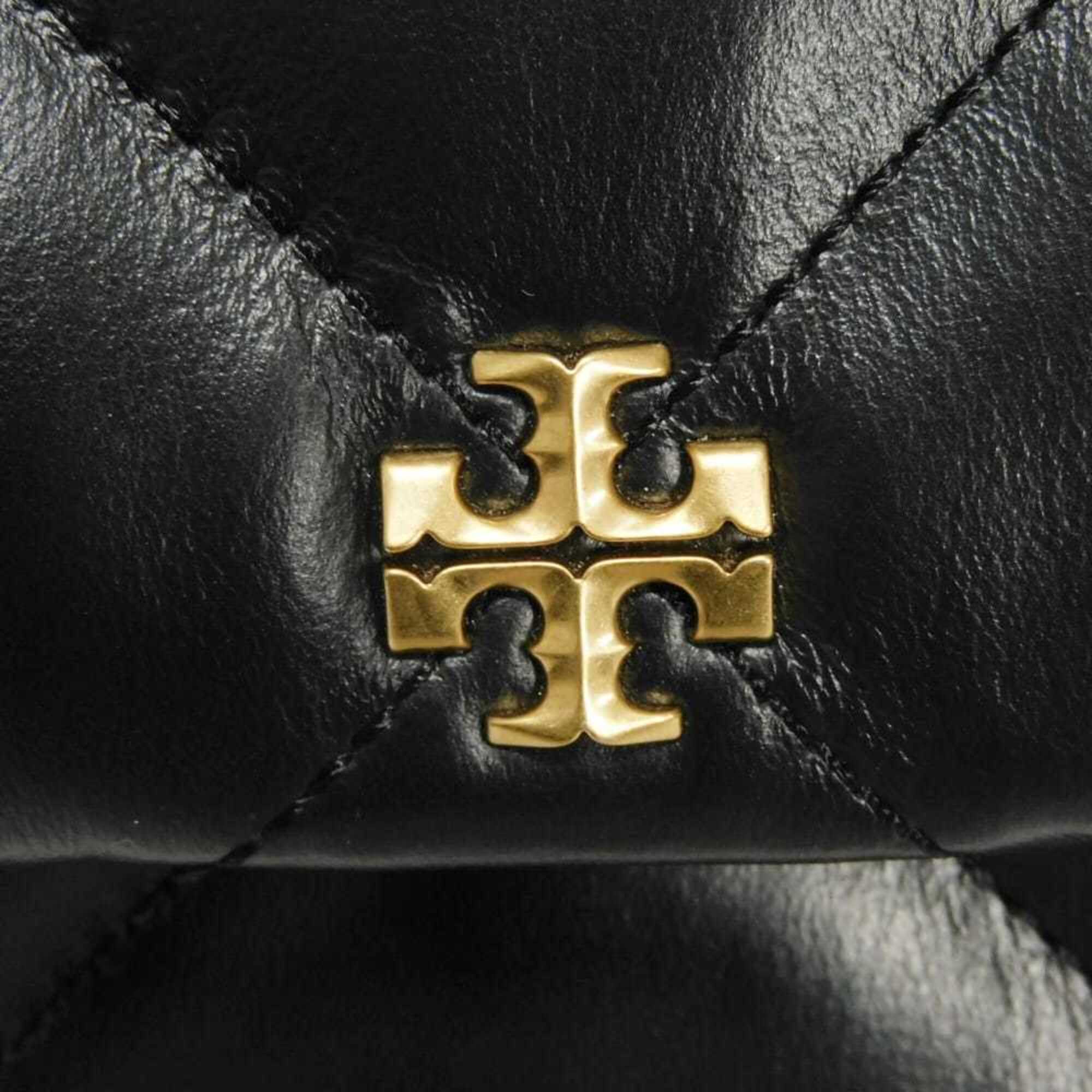 Tory Burch Black Leather Shoulder Bag (Pre-Owned)