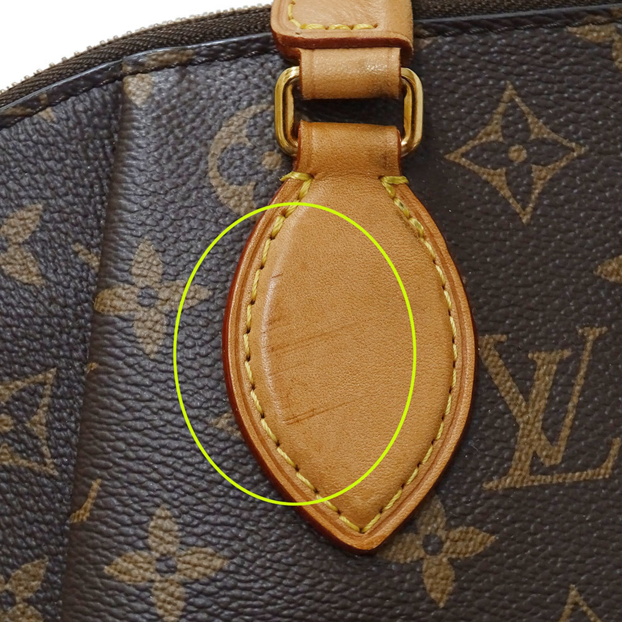 Louis Vuitton Brown Monogram Canvas Handbag Shoulder Bag (Pre-Owned)
