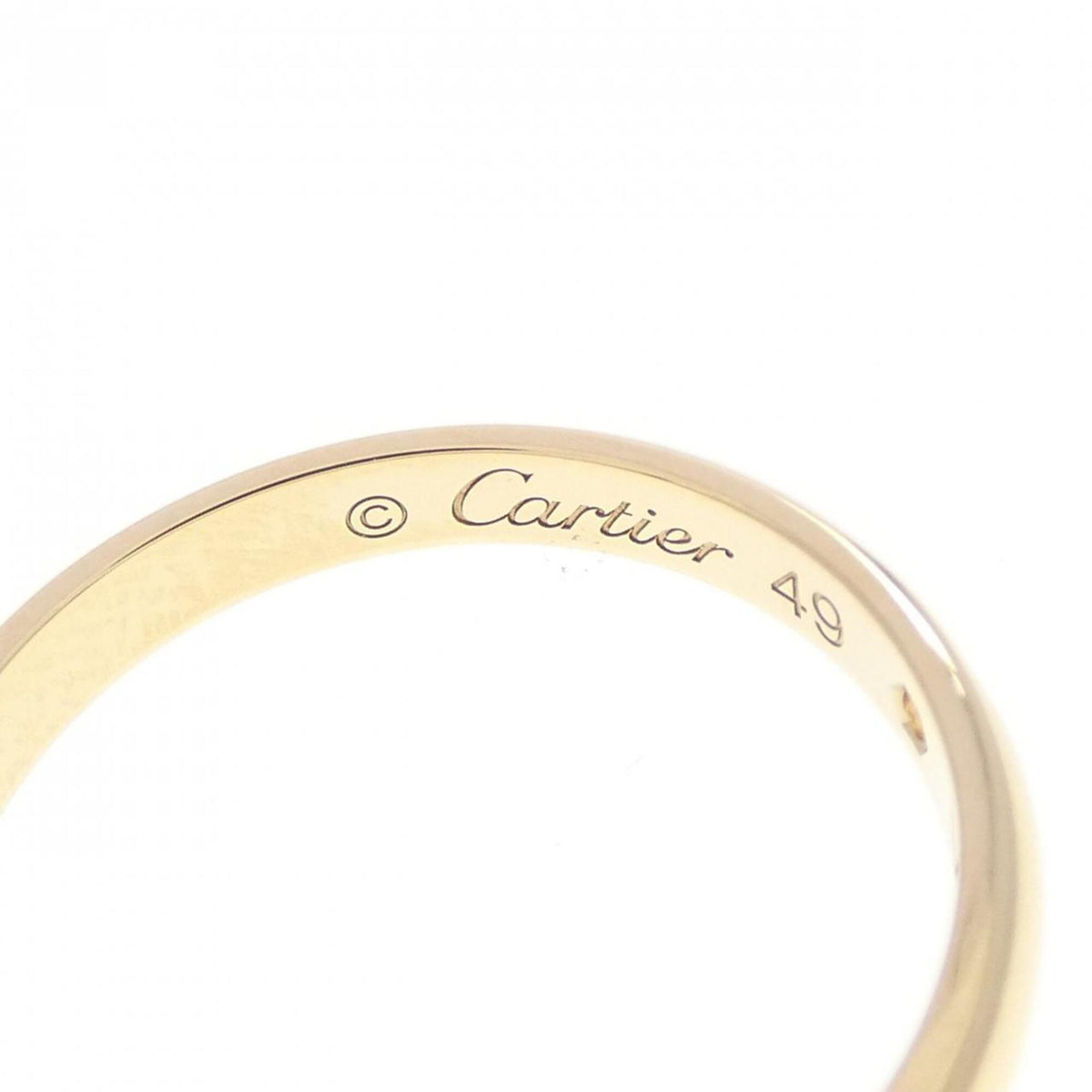 Cartier Yellow Gold Yellow Gold (18K) Wedding Ring (Pre-Owned)