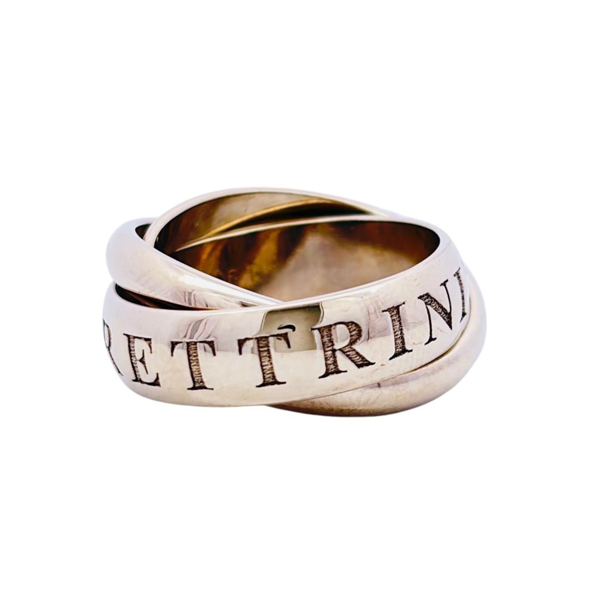 Cartier White Gold White Gold (18K) Band Ring (Pre-Owned)