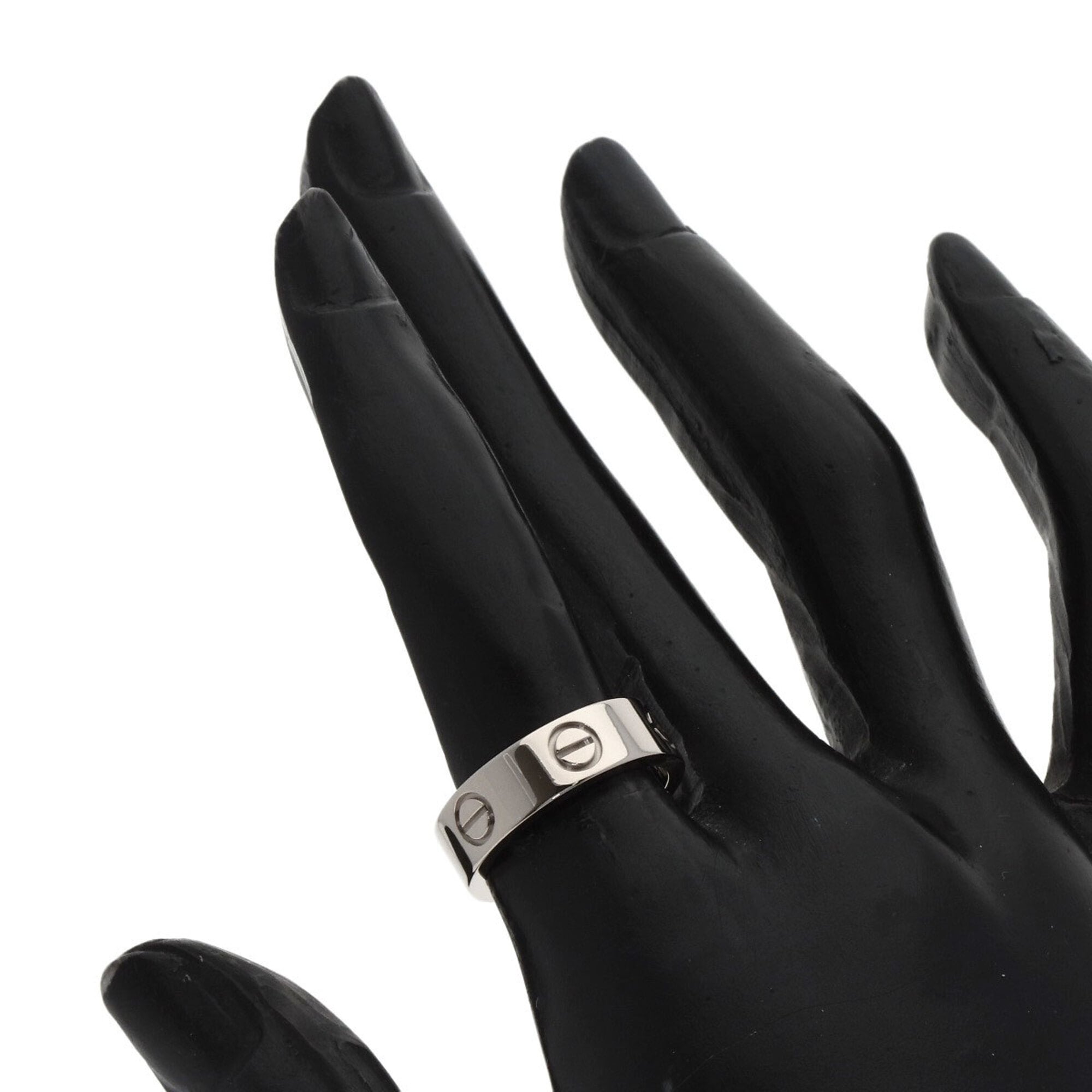 Cartier Love White Gold (18K) Band Ring (Pre-Owned)