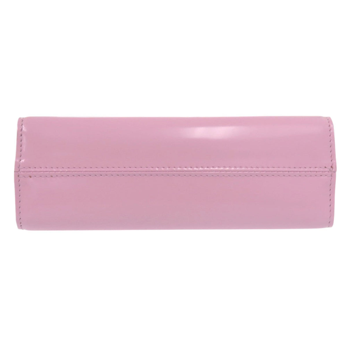 Salvatore Ferragamo Gancini Pink Patent Leather Handbag Shoulder Bag (Pre-Owned)