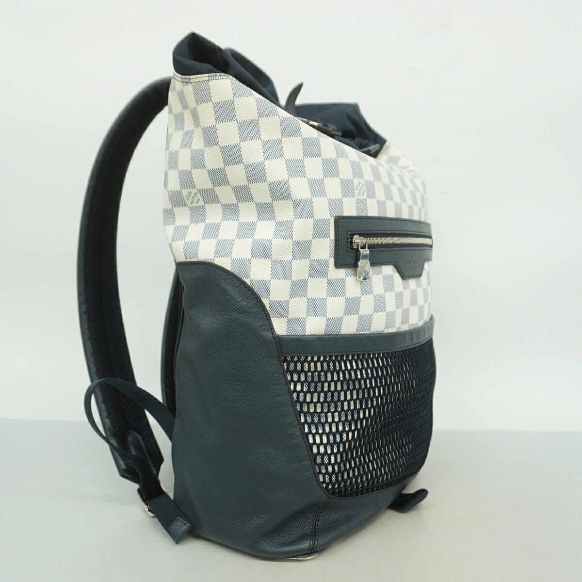 Louis Vuitton Navy White Backpack (Pre-Owned)