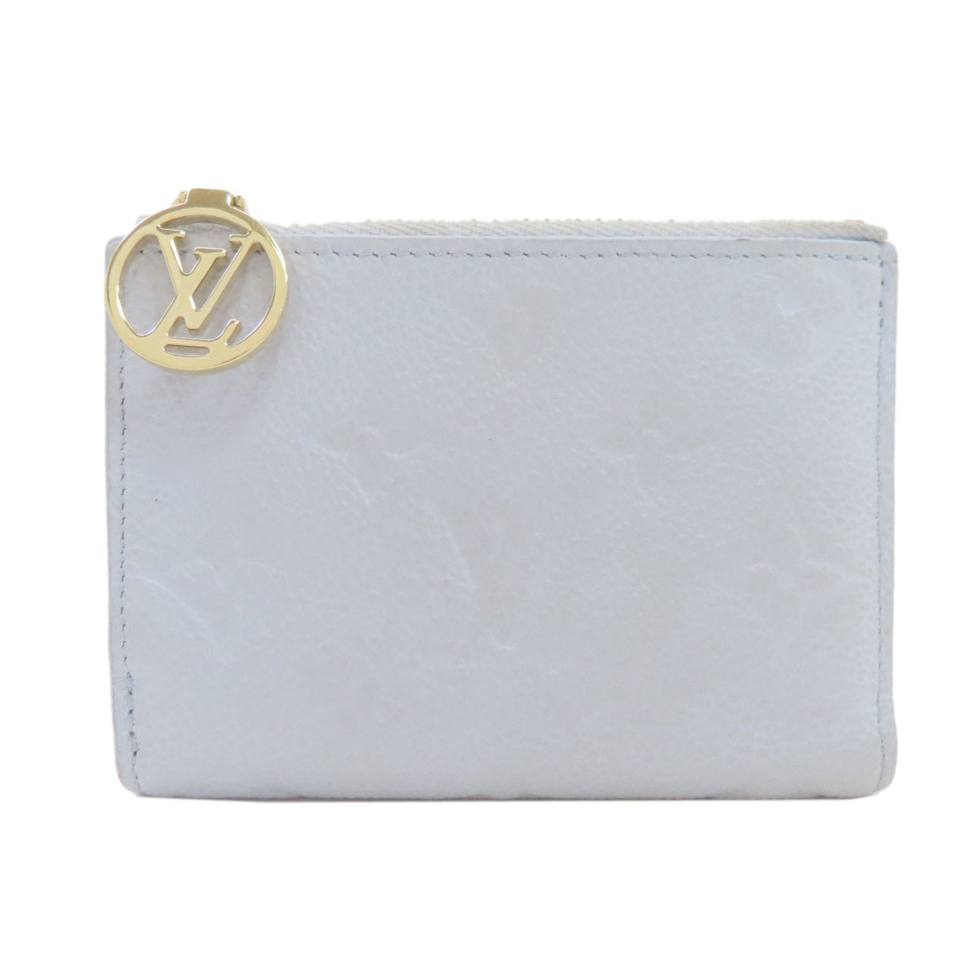 Louis Vuitton Blue Monogram Empreinte Wallet (Bi-Fold) (Pre-Owned)