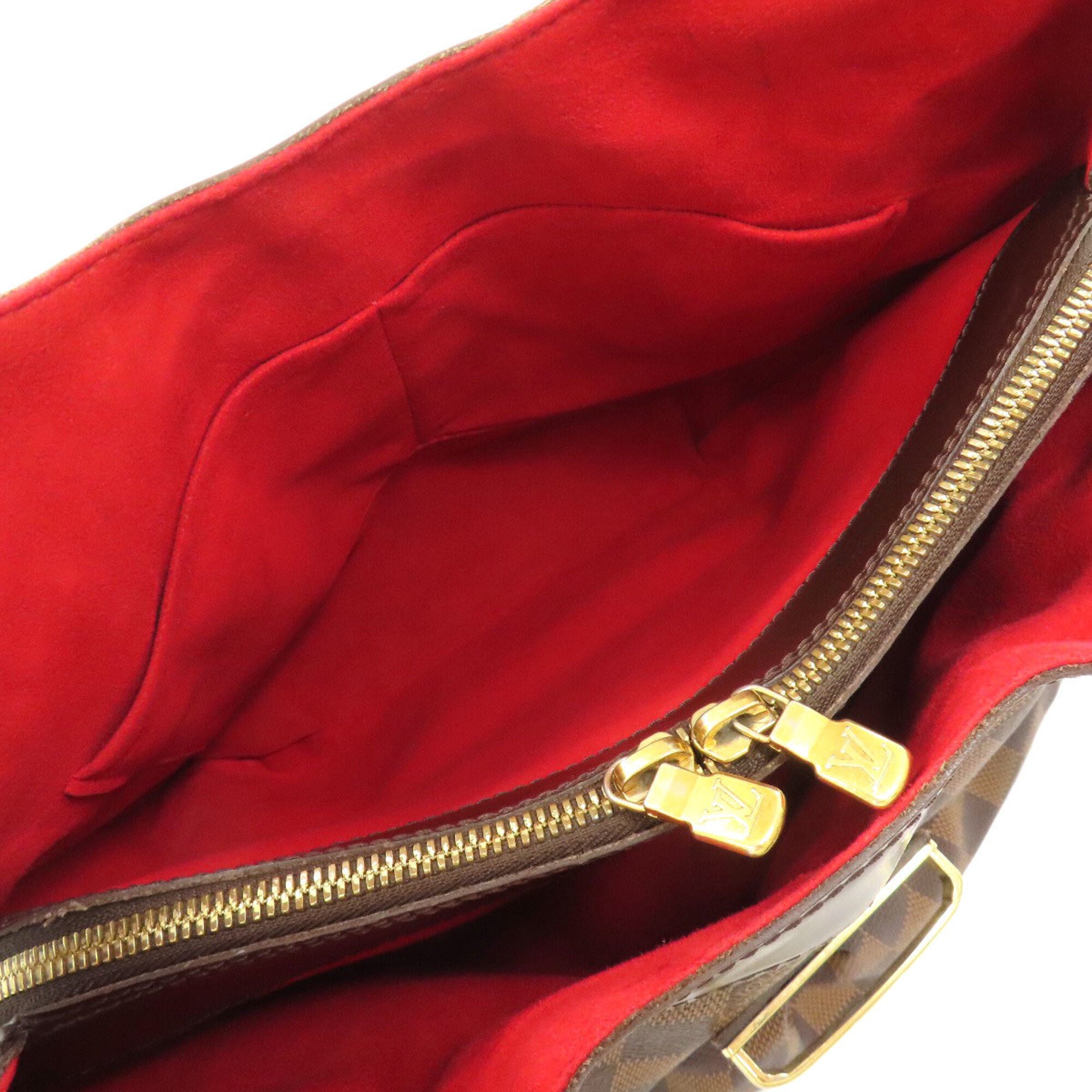 Louis Vuitton Damier Damier Canvas Ebene Damier Canvas Tote Bag (Pre-Owned)