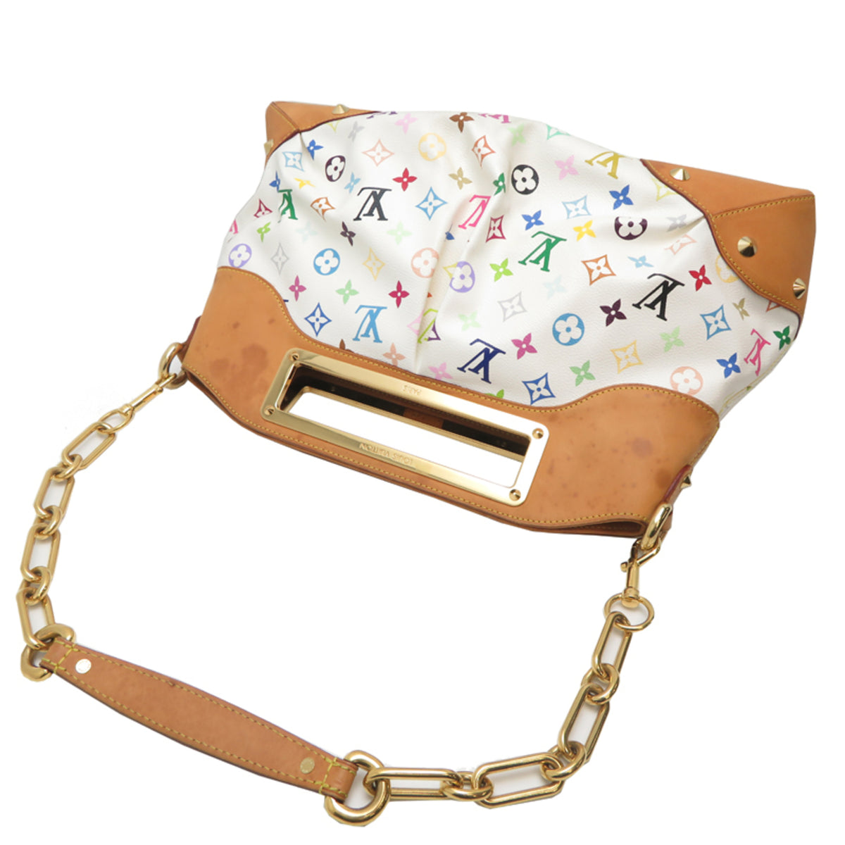 Louis Vuitton White Monogram Multicolore Shoulder Bag (Pre-Owned)
