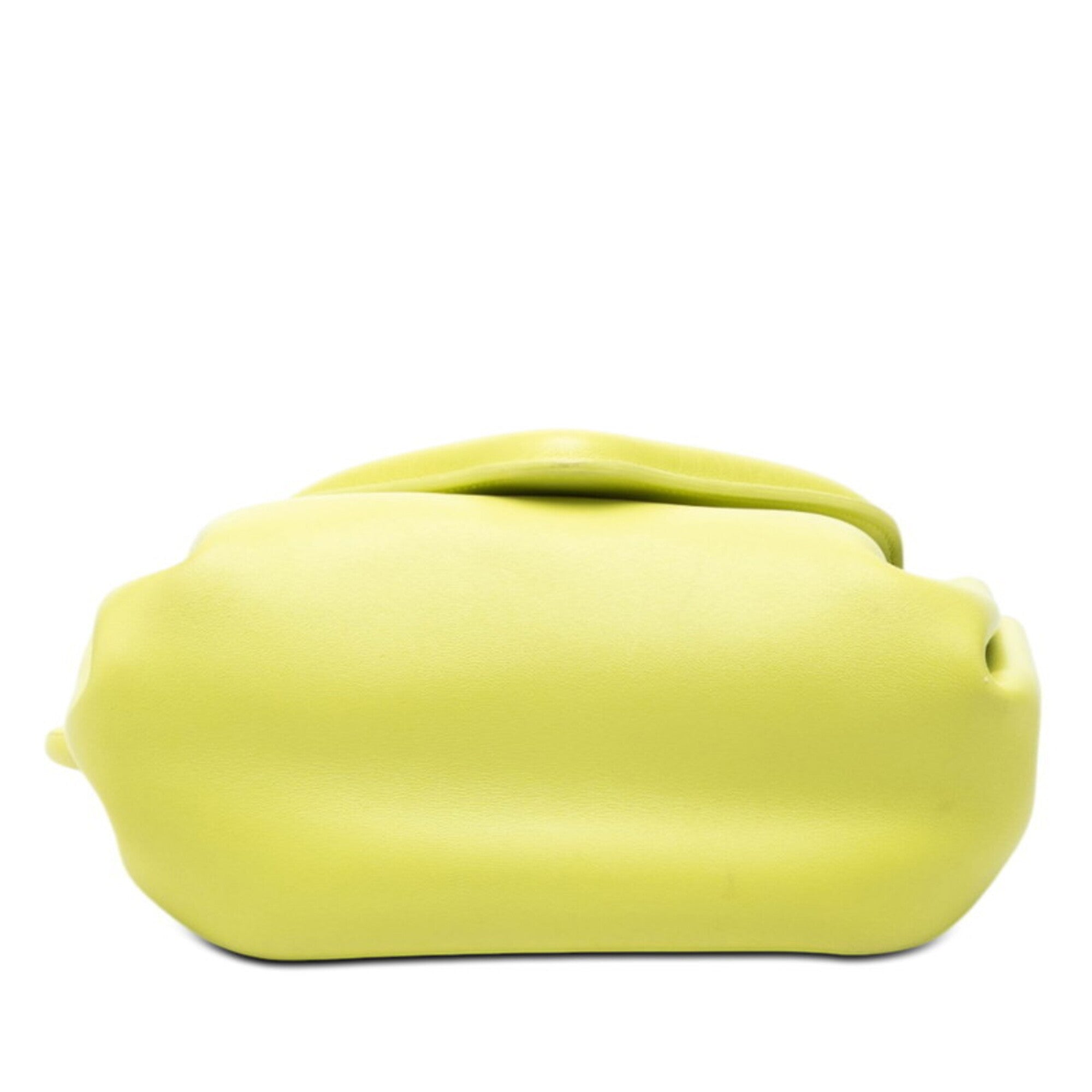 Bottega Veneta Yellow Leather Shoulder Bag (Pre-Owned)