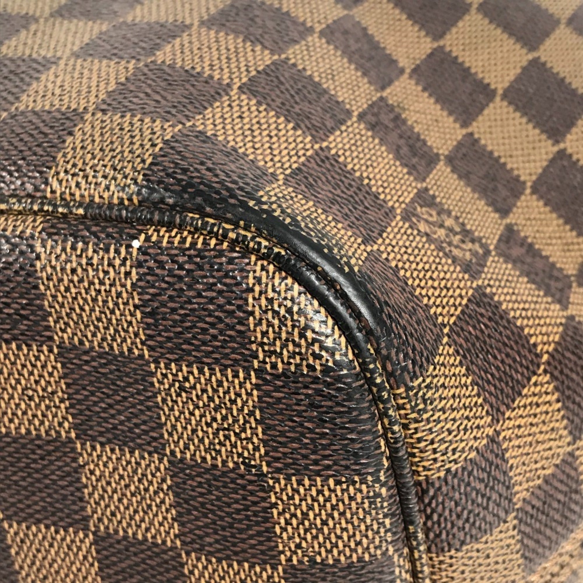 Louis Vuitton Brown Damier Canvas Handbag Shoulder Bag Tote Bag (Pre-Owned)