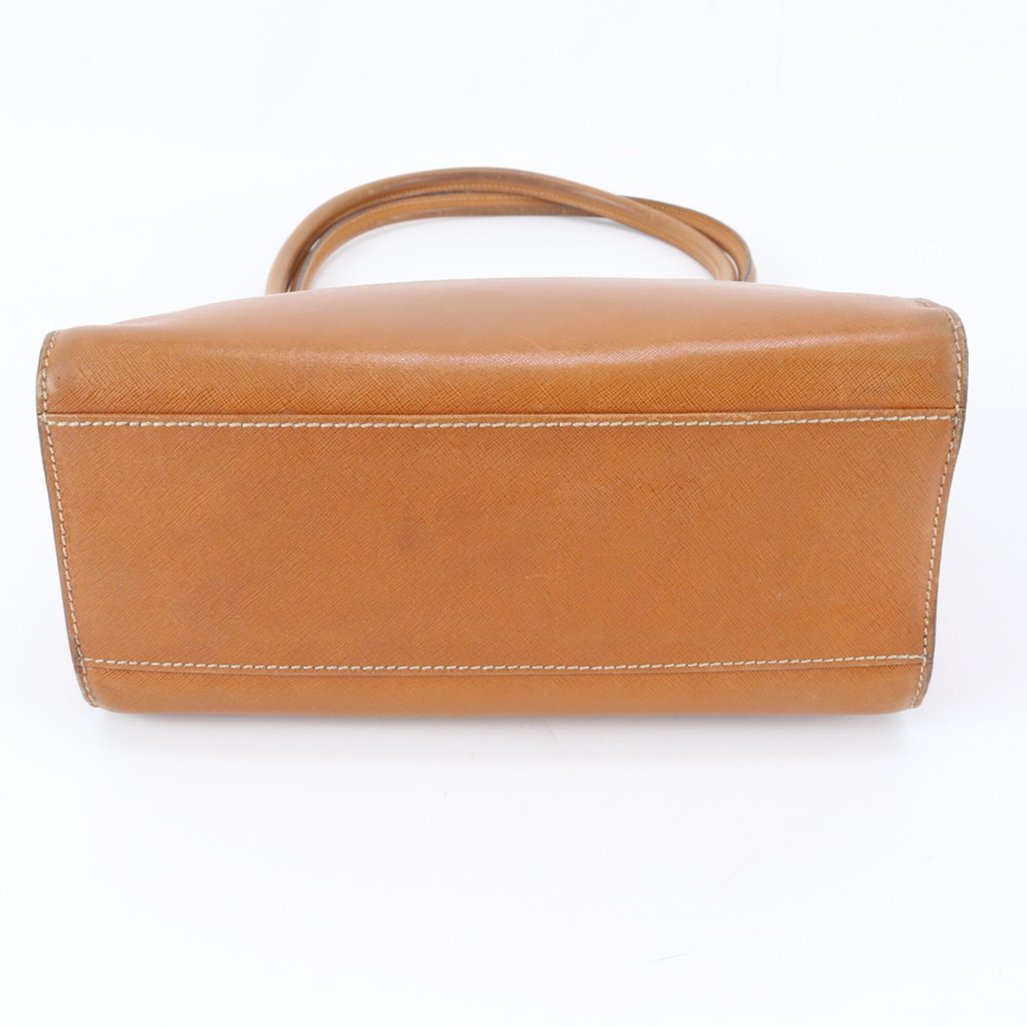 Loewe Camel Leather Handbag Shoulder Bag Tote Bag (Pre-Owned)