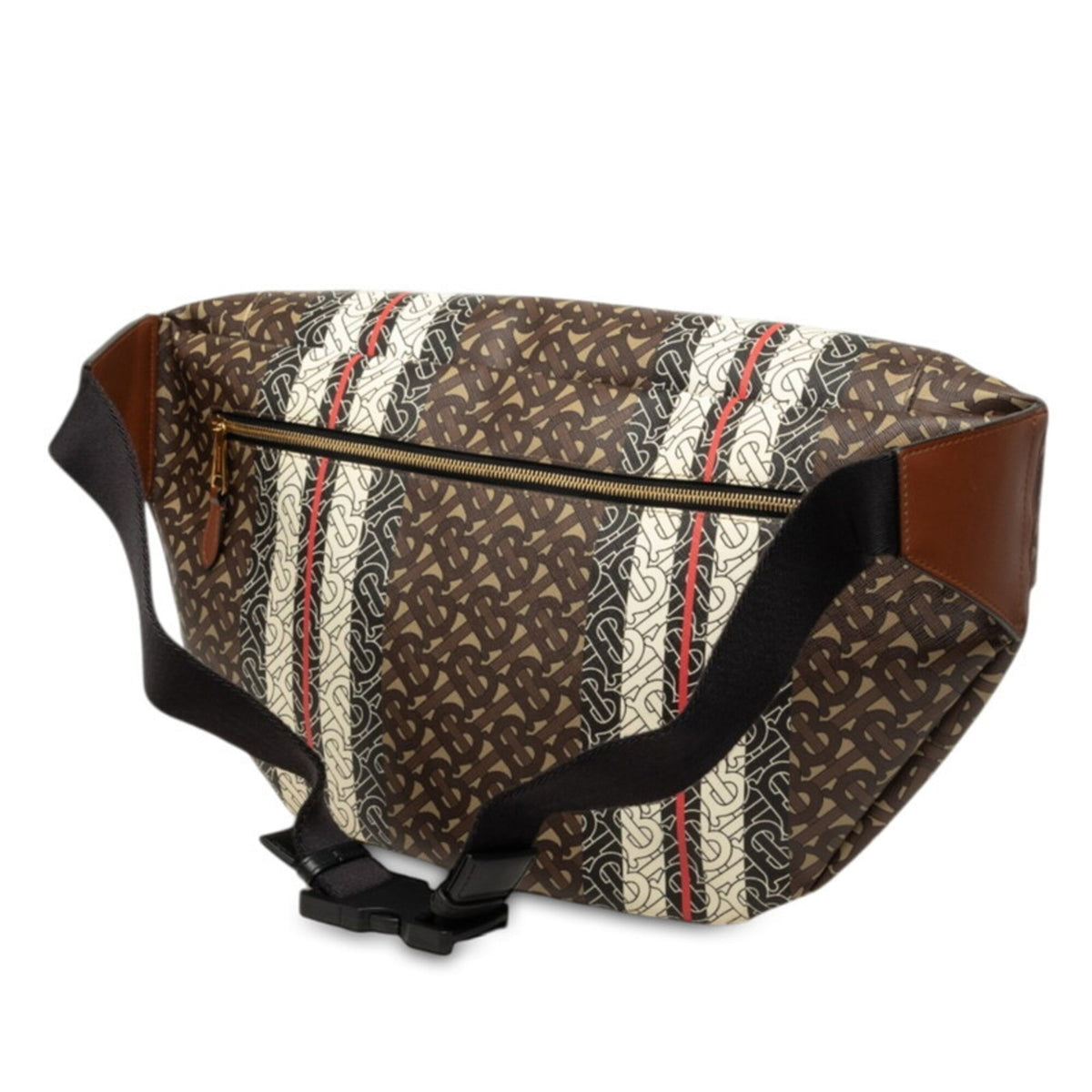 Burberry Brown Multi-Color Pvc Leather Shoulder Bag Sling Bag (Pre-Owned)