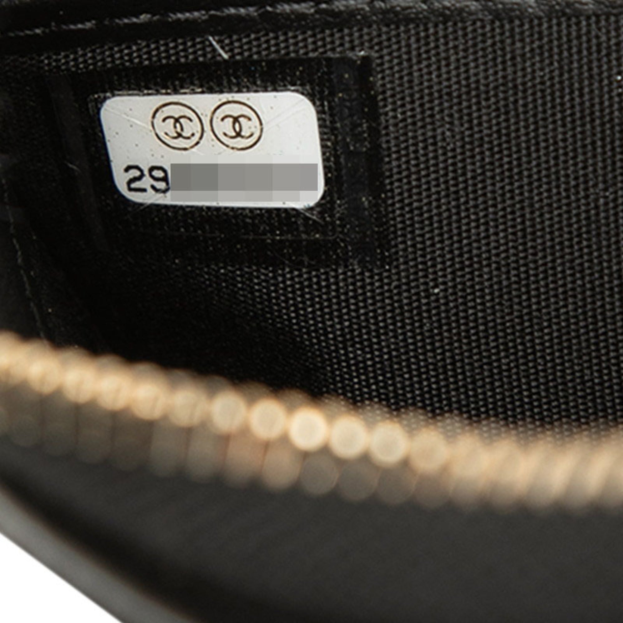 Chanel Black Leather Chain/Shoulder Wallet (Pre-Owned)