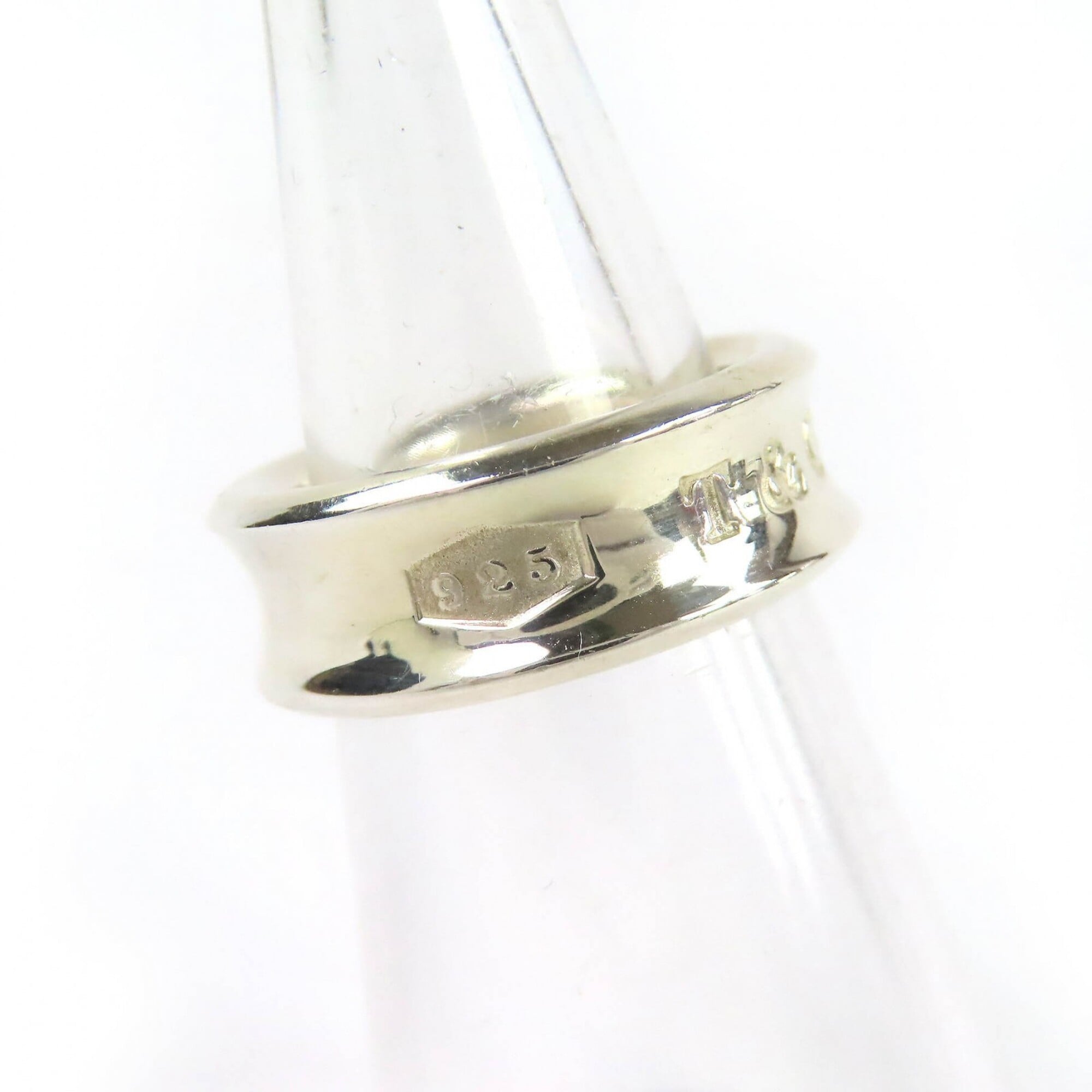 Tiffany Silver Silver 925 Band Ring (Pre-Owned)