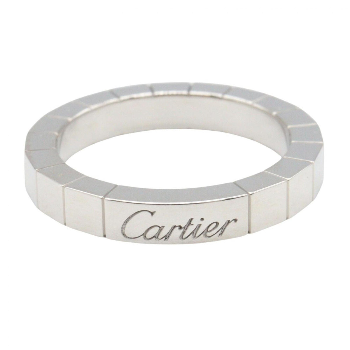 Cartier White Gold White Gold (18K) Band Ring (Pre-Owned)