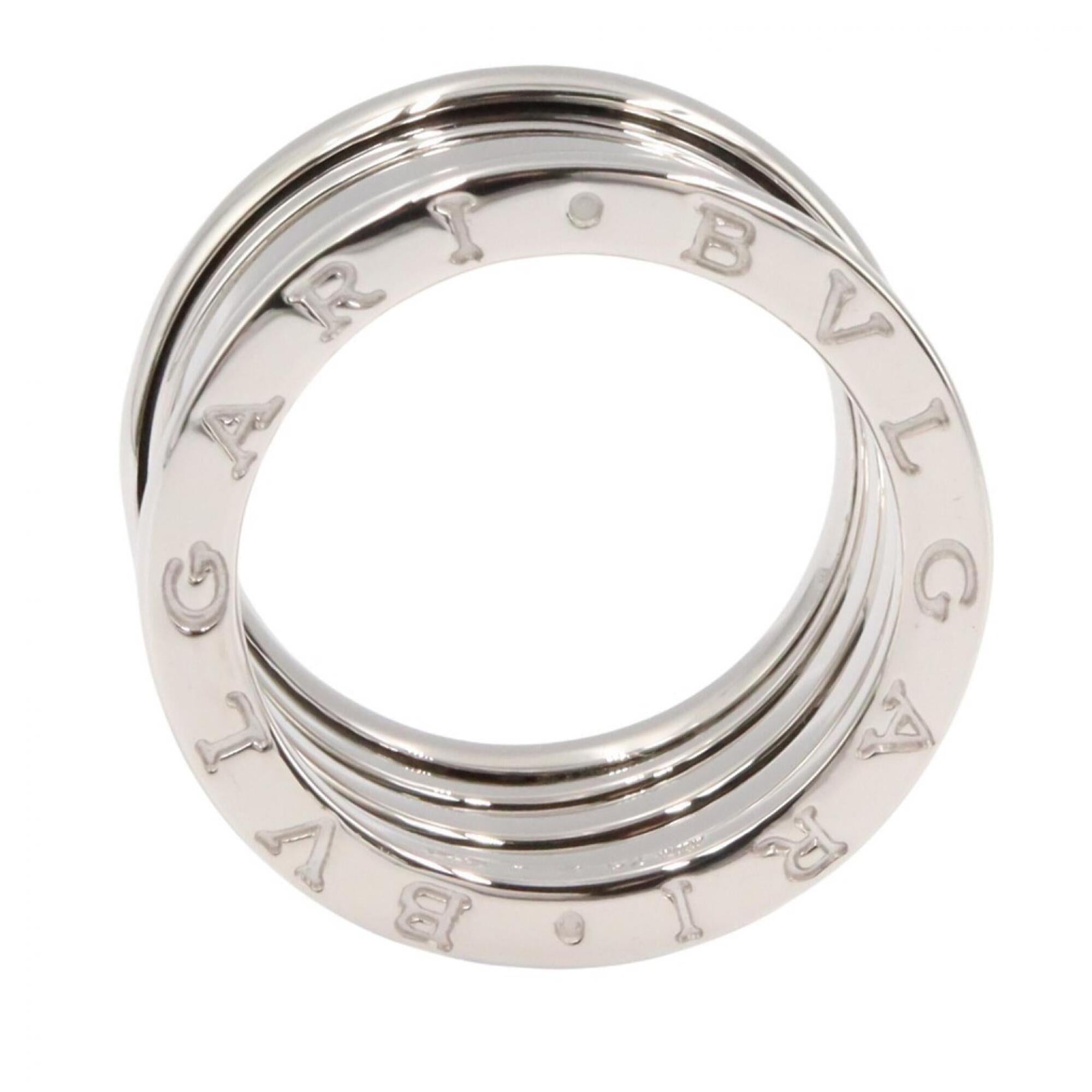 Bvlgari White Gold White Gold (18K) Band Ring (Pre-Owned)