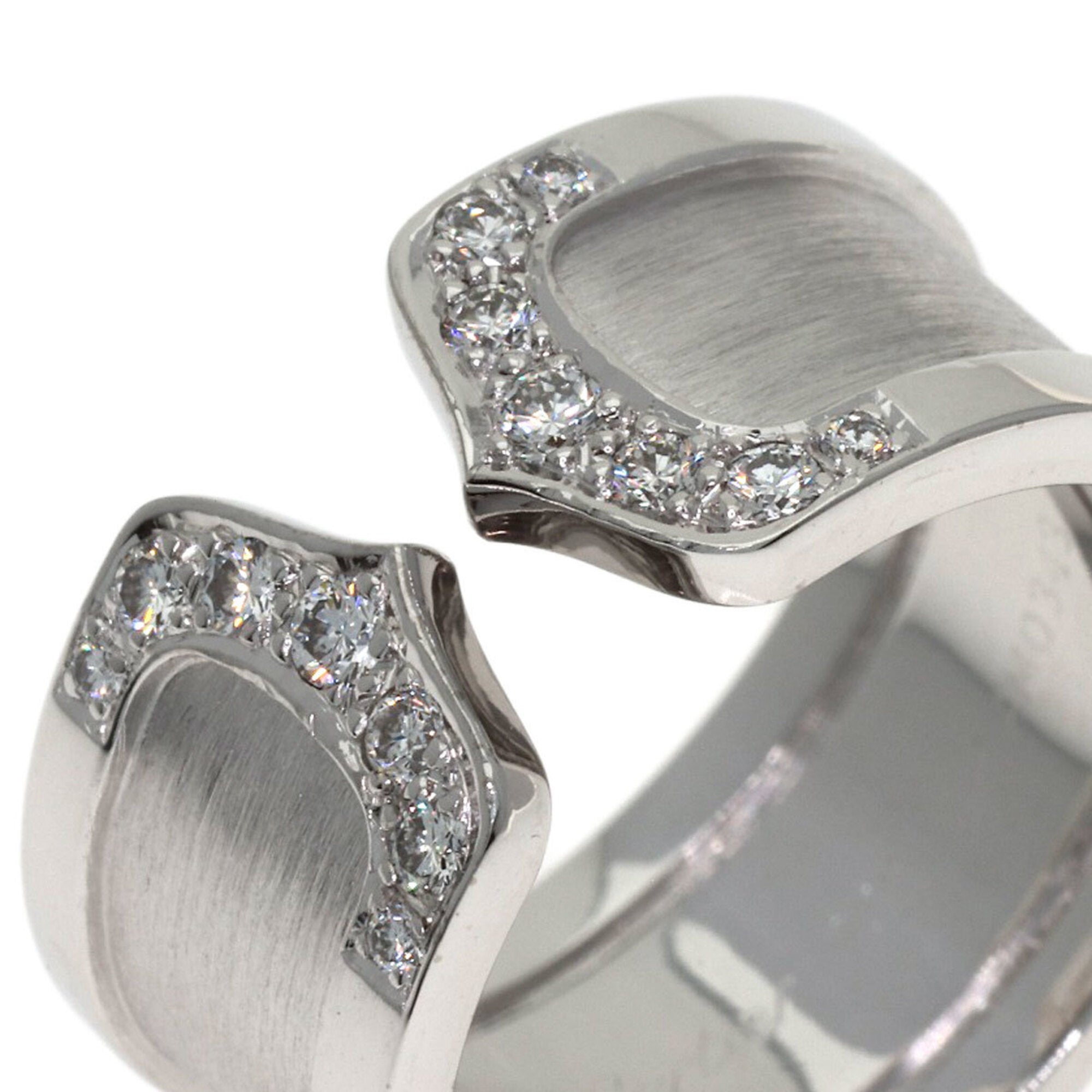 Cartier White Gold White Gold (18K) Band Ring (Pre-Owned)