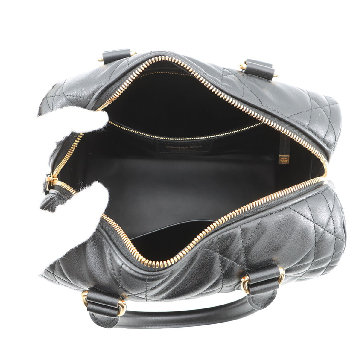 Christian Dior Black Leather Handbag (Pre-Owned)