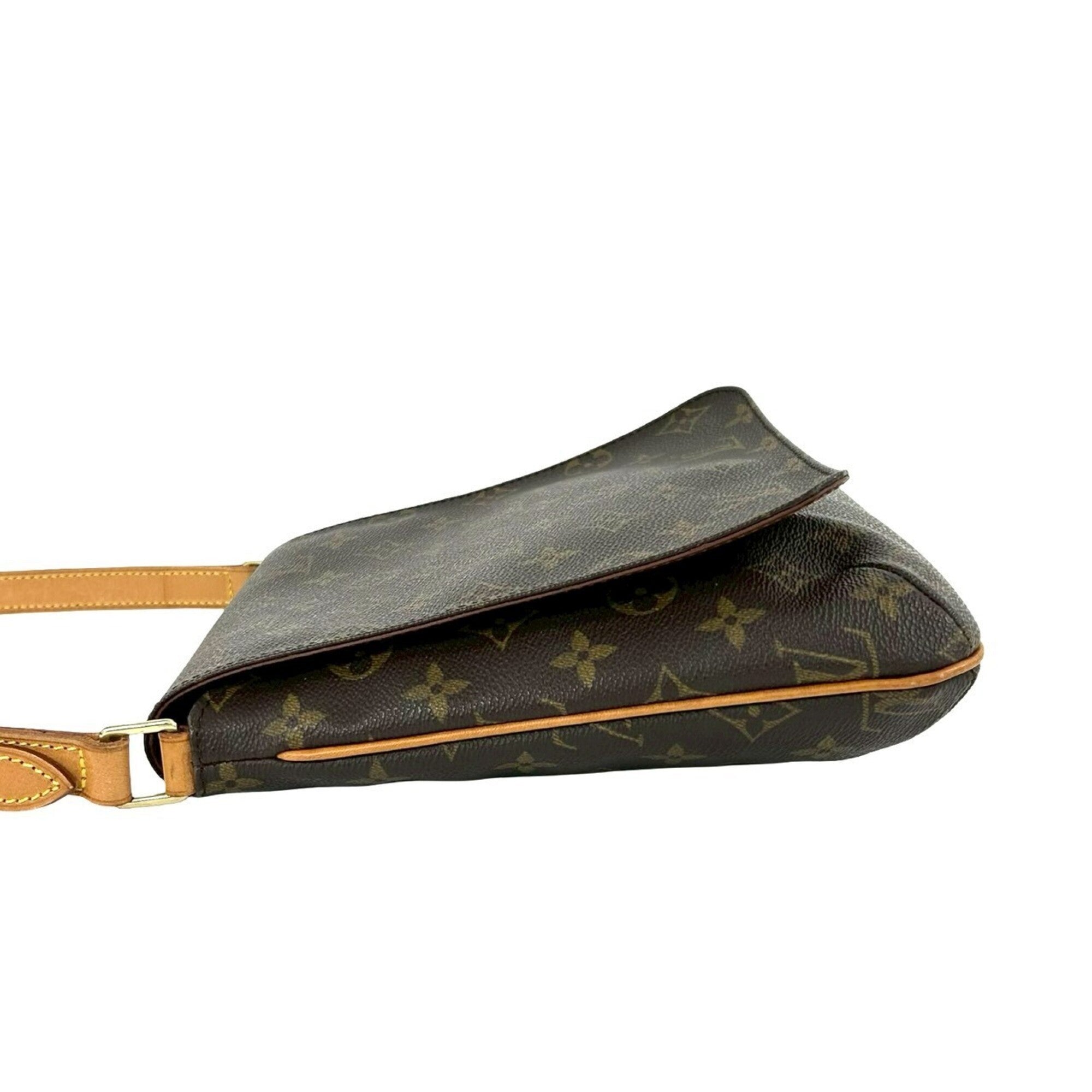 Louis Vuitton Brown Leather Pvc Shoulder Bag (Pre-Owned)