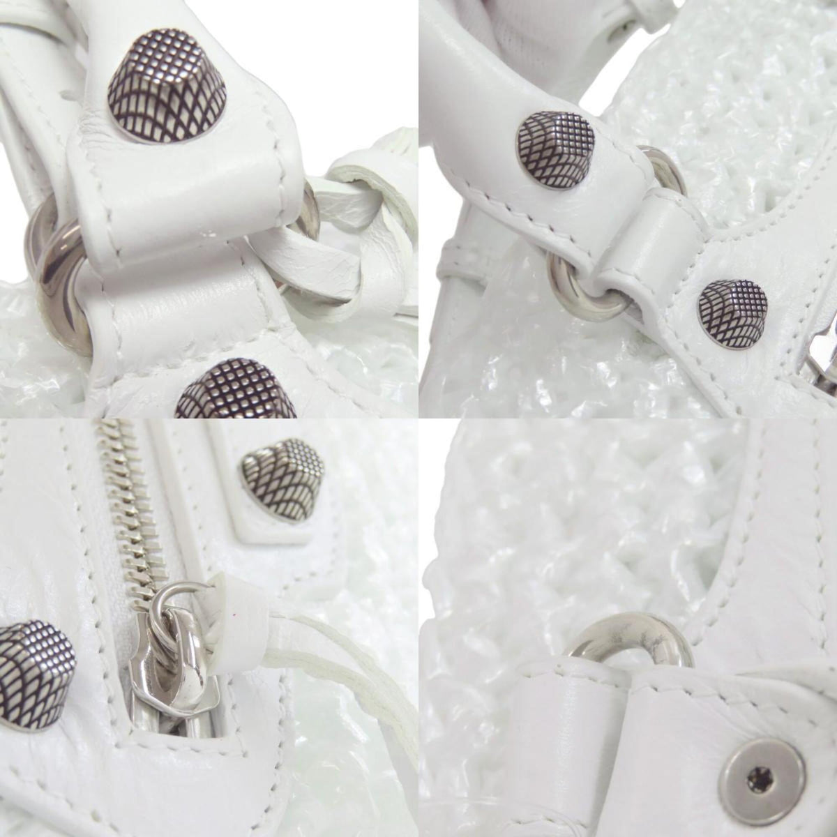 Balenciaga White Polypropylene Handbag (Pre-Owned)