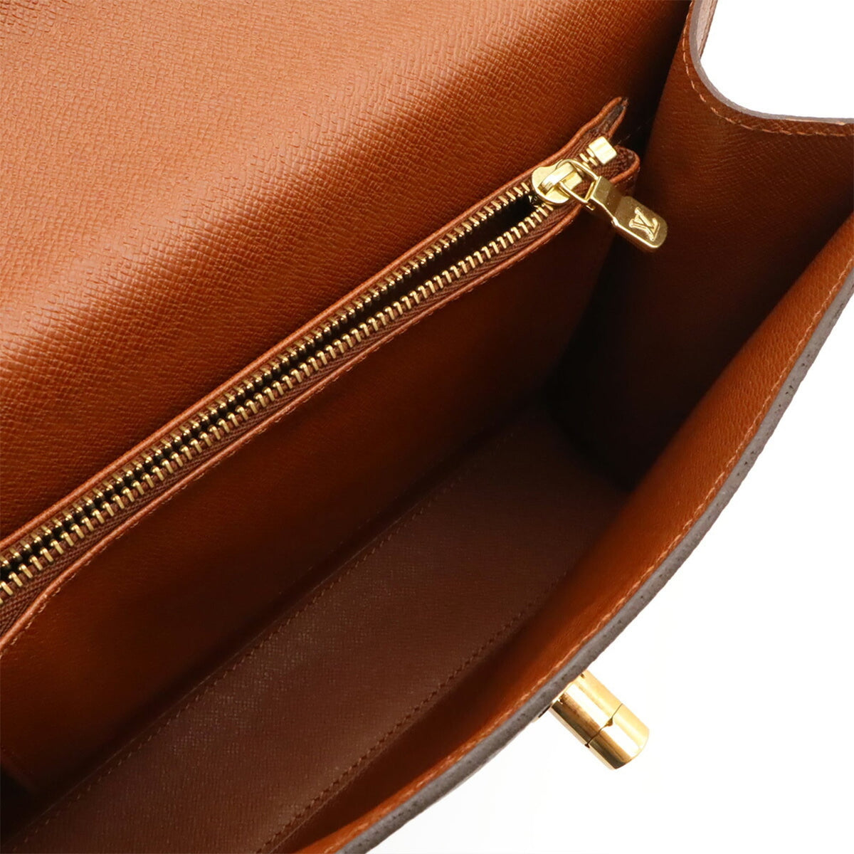 Louis Vuitton Brown Monogram Canvas Pvc Coated Canvas Handbag (Pre-Owned)