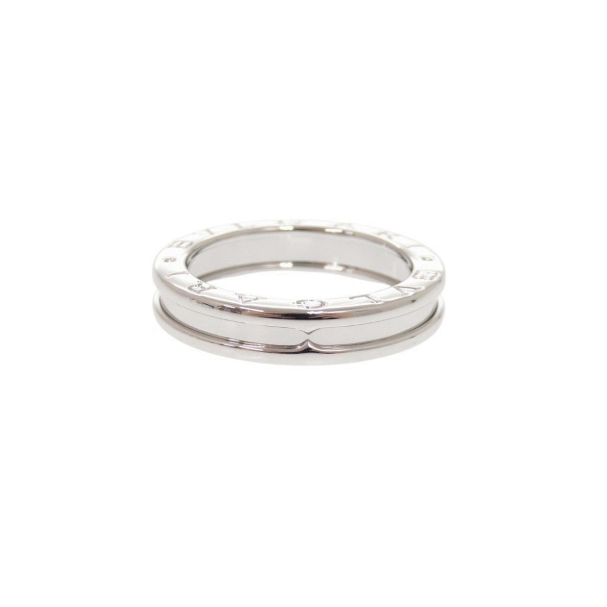 Bvlgari White Gold White Gold (18K) Band Ring (Pre-Owned)