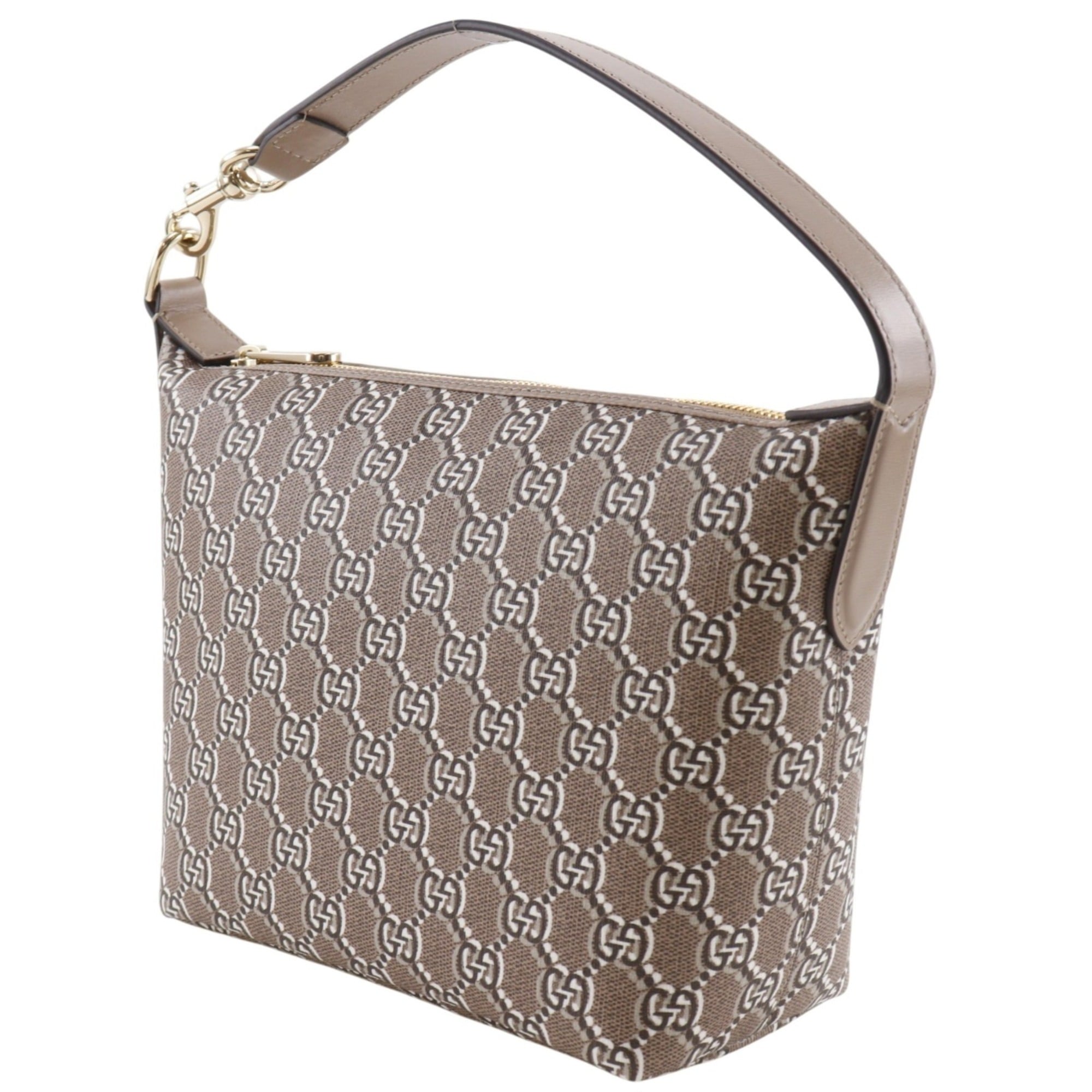 Gucci Brown Pvc Shoulder Bag (Pre-Owned)