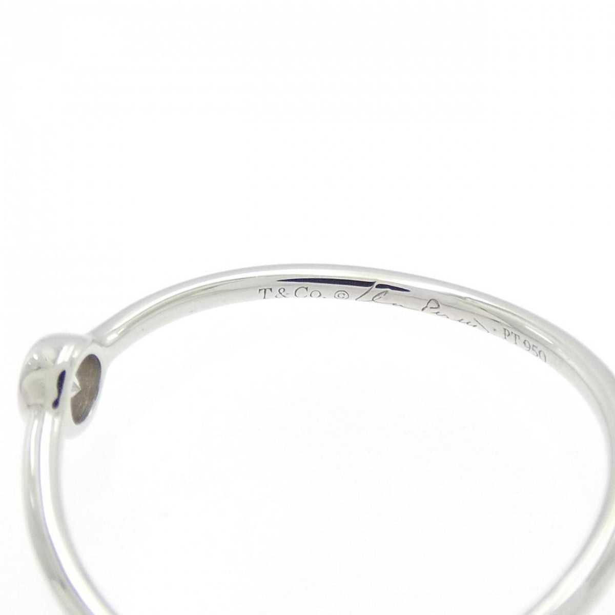 Tiffany Platinum 950 Band Ring (Pre-Owned)